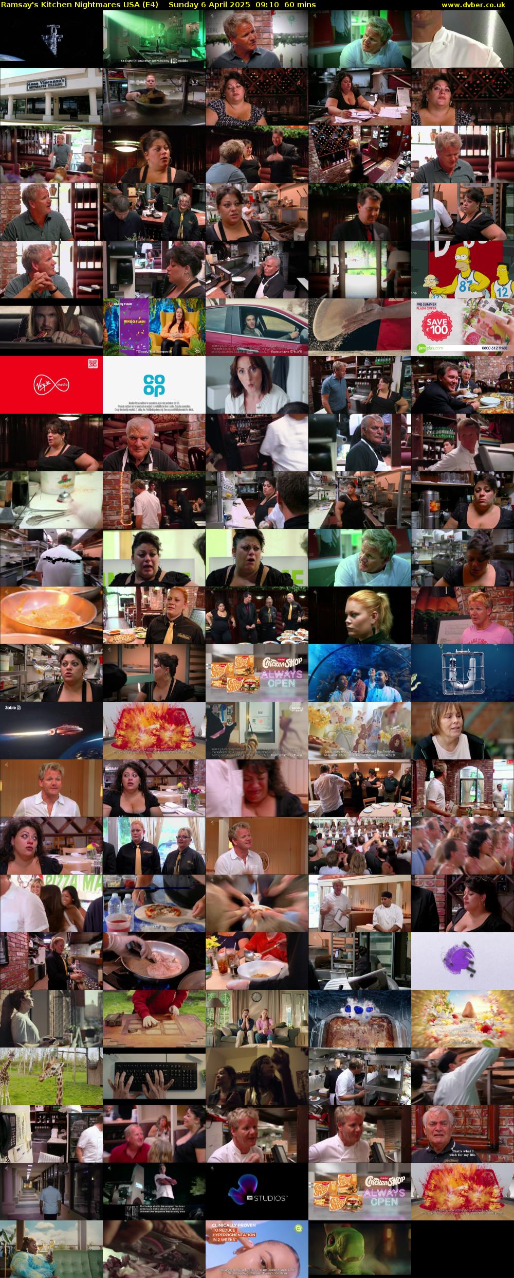 Ramsay's Kitchen Nightmares USA (E4) Sunday 6 April 2025 09:10 - 10:10