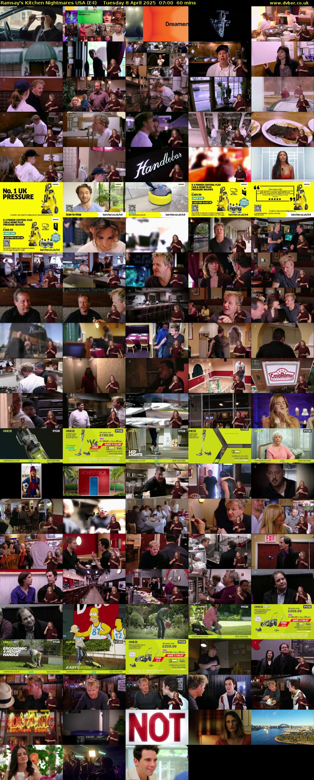 Ramsay's Kitchen Nightmares USA (E4) Tuesday 8 April 2025 07:00 - 08:00