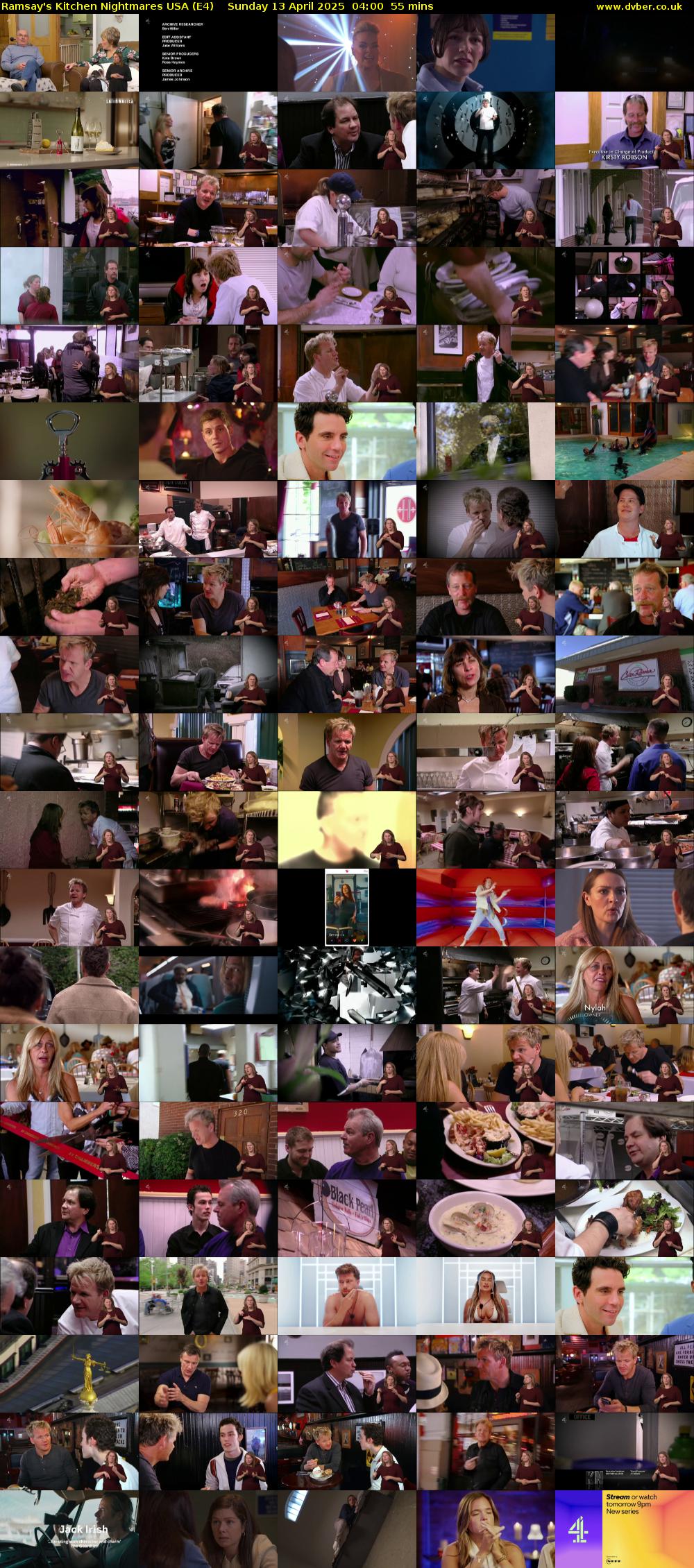 Ramsay's Kitchen Nightmares USA (E4) Sunday 13 April 2025 04:00 - 04:55