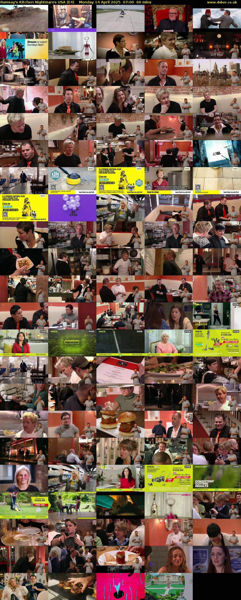 Ramsay's Kitchen Nightmares USA (E4) Monday 14 April 2025 07:00 - 08:00