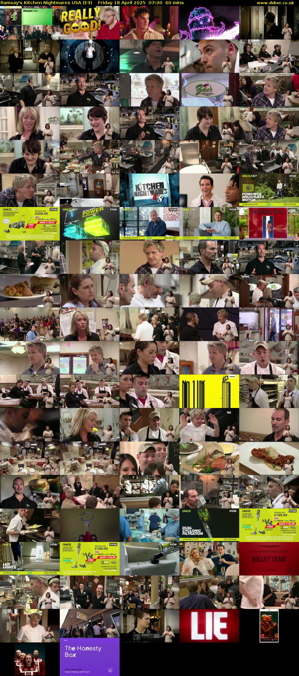Ramsay's Kitchen Nightmares USA (E4) Friday 18 April 2025 07:00 - 08:00