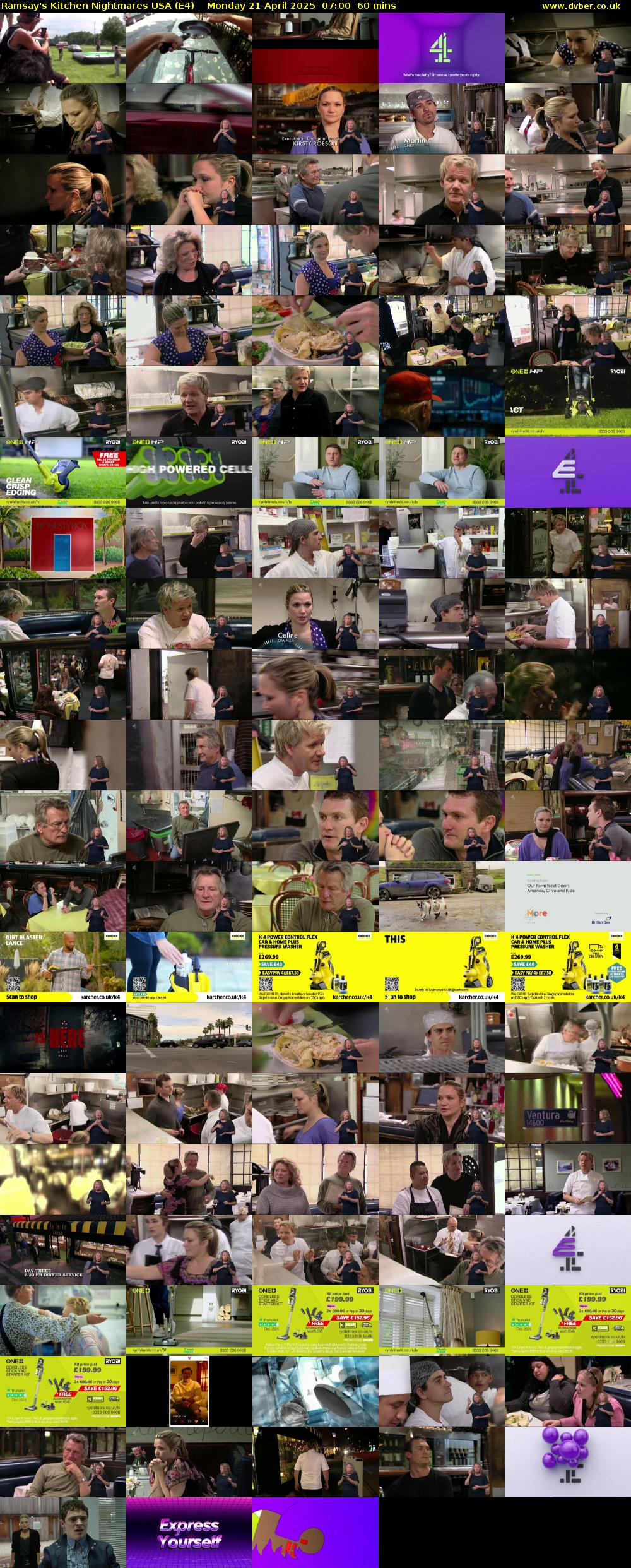 Ramsay's Kitchen Nightmares USA (E4) Monday 21 April 2025 07:00 - 08:00