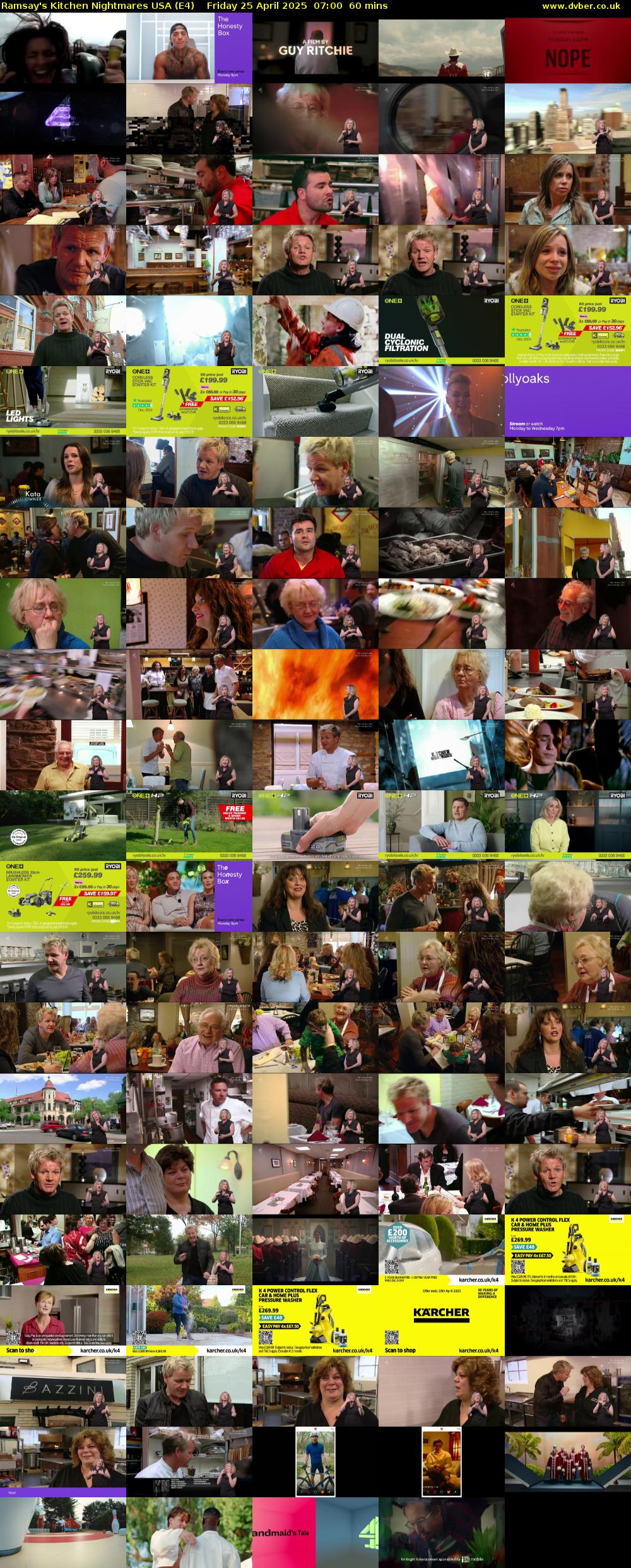 Ramsay's Kitchen Nightmares USA (E4) Friday 25 April 2025 07:00 - 08:00