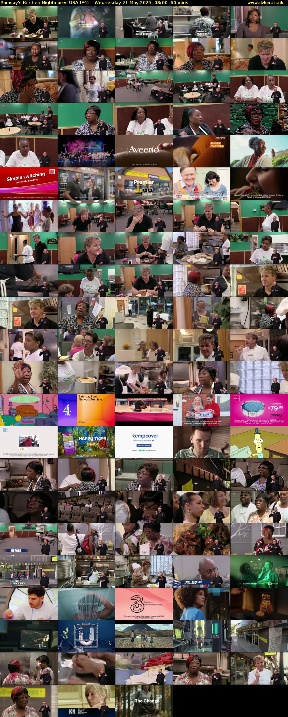 Ramsay's Kitchen Nightmares USA (E4) Wednesday 21 May 2025 08:00 - 09:00