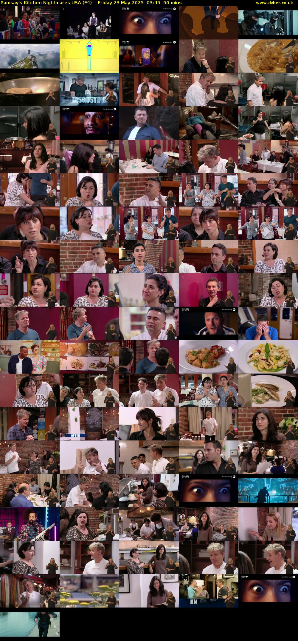 Ramsay's Kitchen Nightmares USA (E4) Friday 23 May 2025 03:45 - 04:35