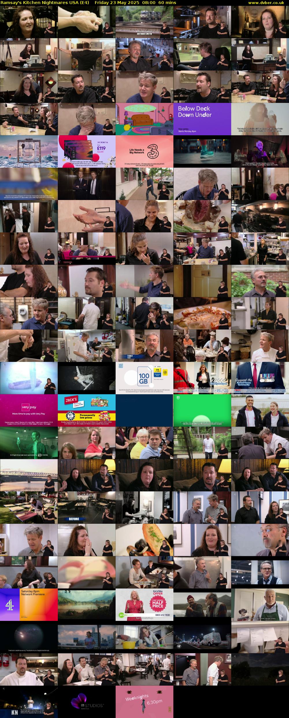 Ramsay's Kitchen Nightmares USA (E4) Friday 23 May 2025 08:00 - 09:00