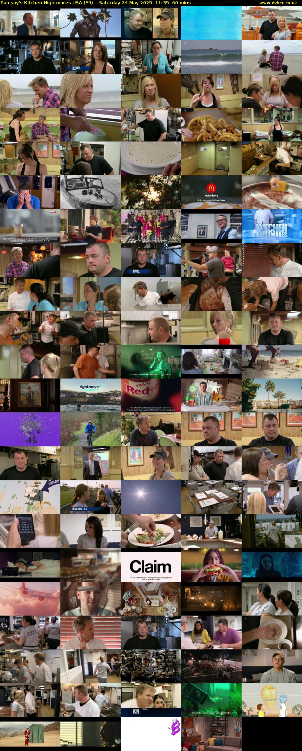 Ramsay's Kitchen Nightmares USA (E4) Saturday 24 May 2025 11:35 - 12:35