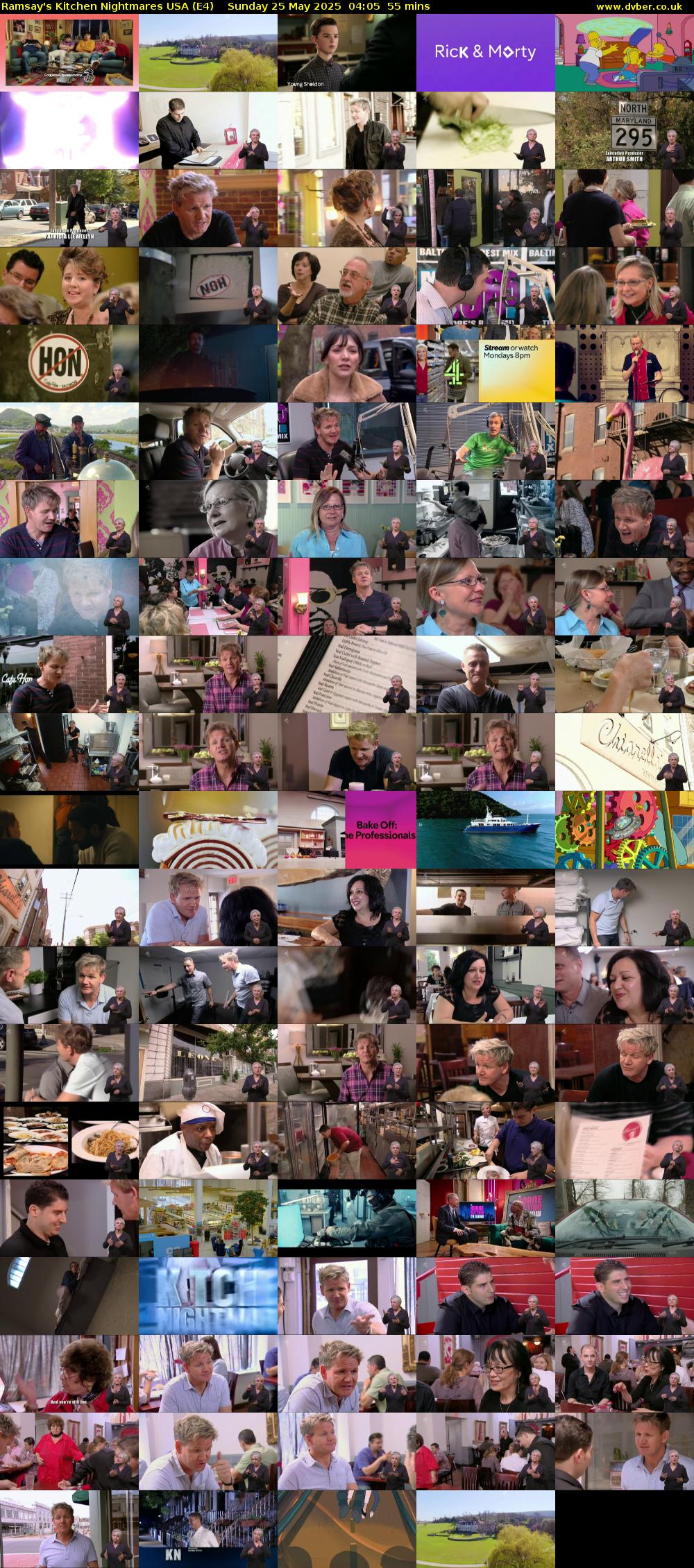 Ramsay's Kitchen Nightmares USA (E4) Sunday 25 May 2025 04:05 - 05:00