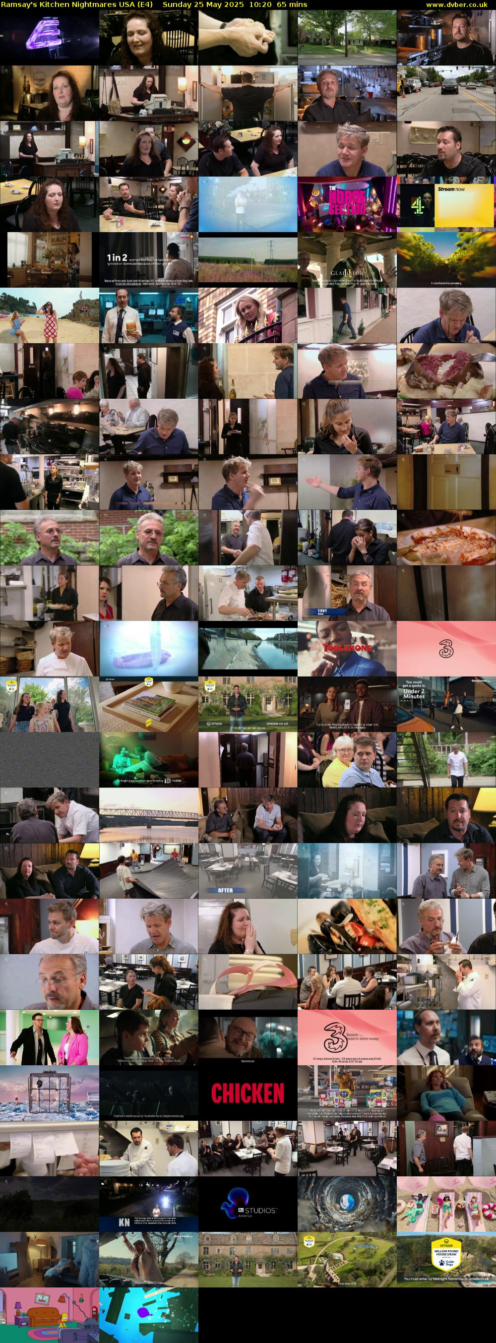 Ramsay's Kitchen Nightmares USA (E4) Sunday 25 May 2025 10:20 - 11:25