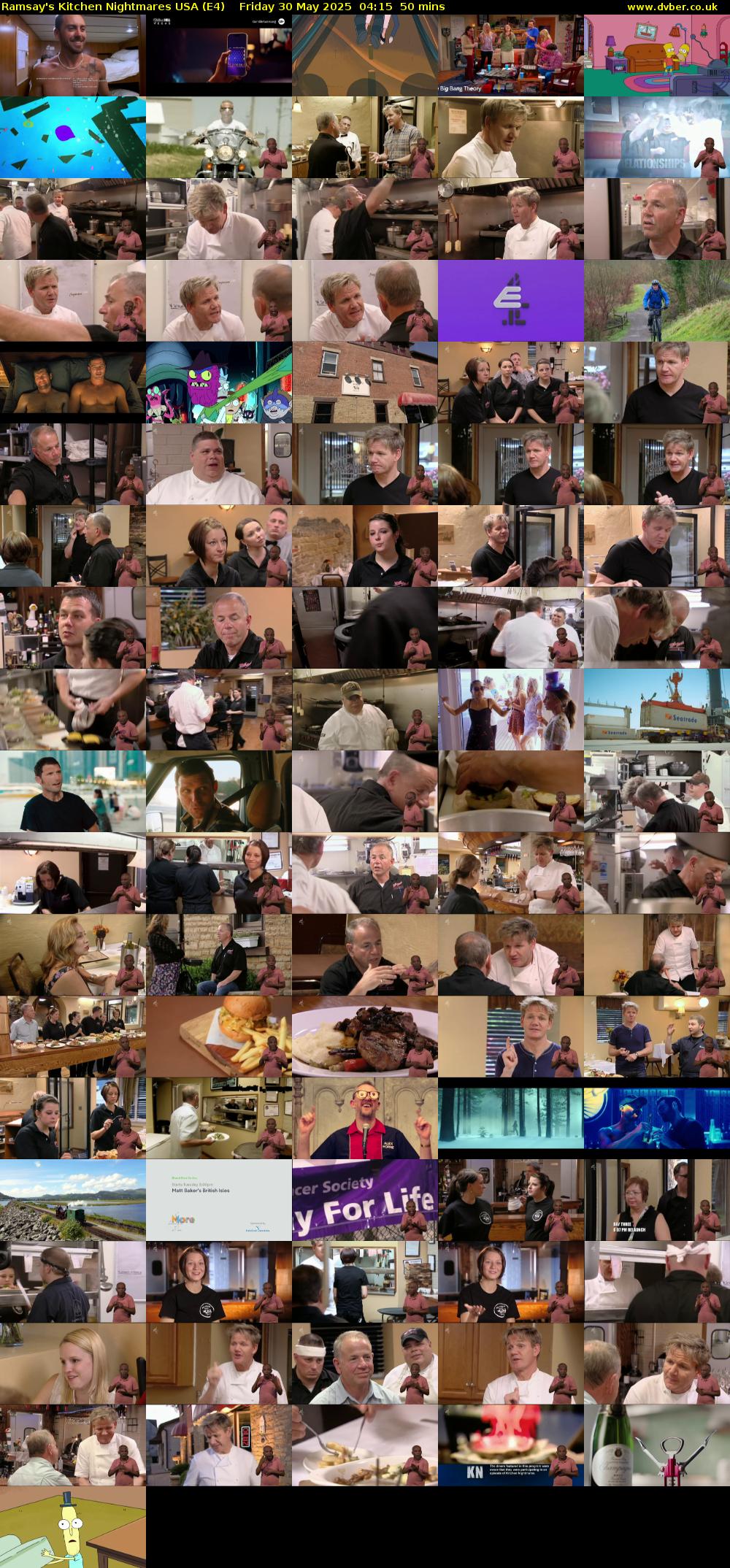Ramsay's Kitchen Nightmares USA (E4) Friday 30 May 2025 04:15 - 05:05