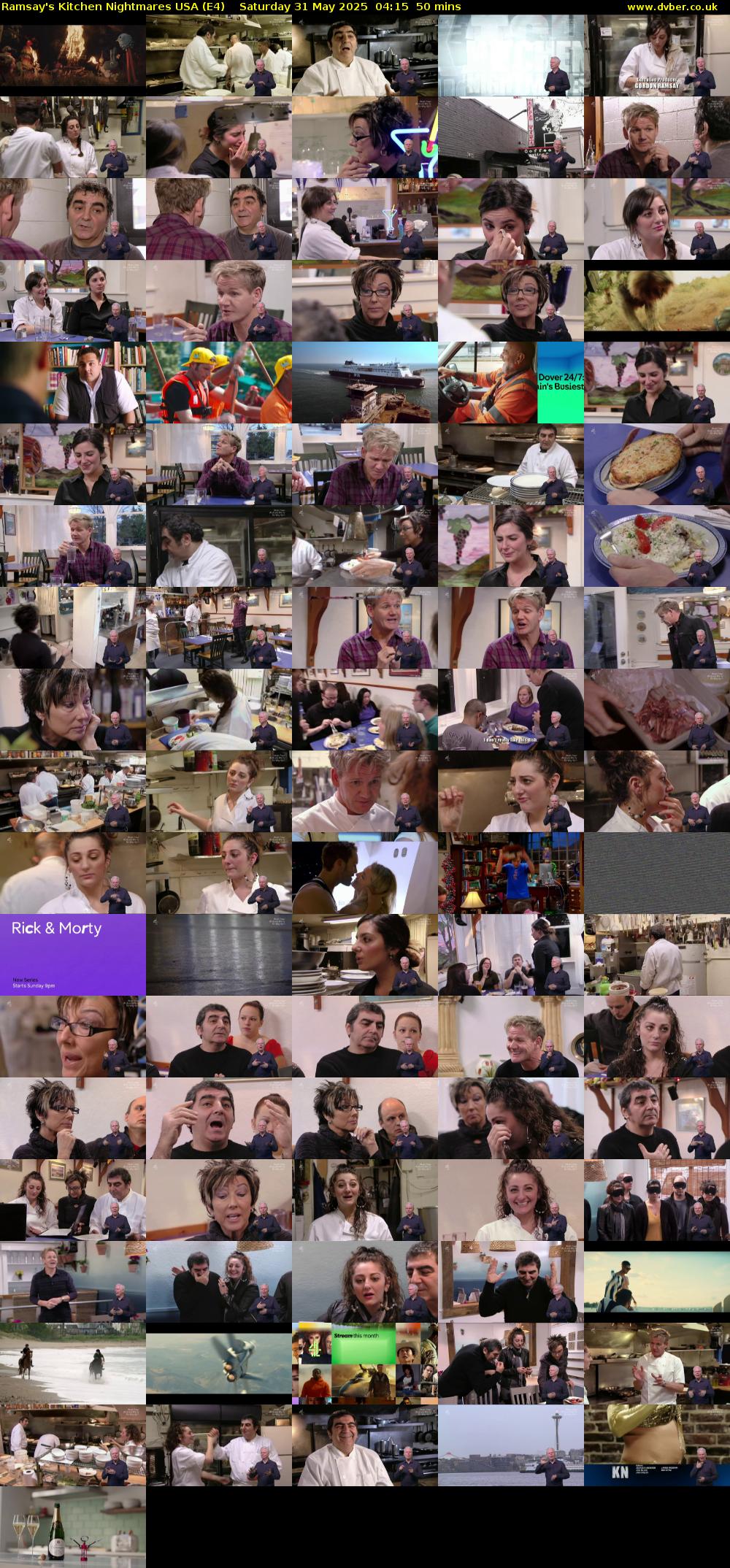 Ramsay's Kitchen Nightmares USA (E4) Saturday 31 May 2025 04:15 - 05:05