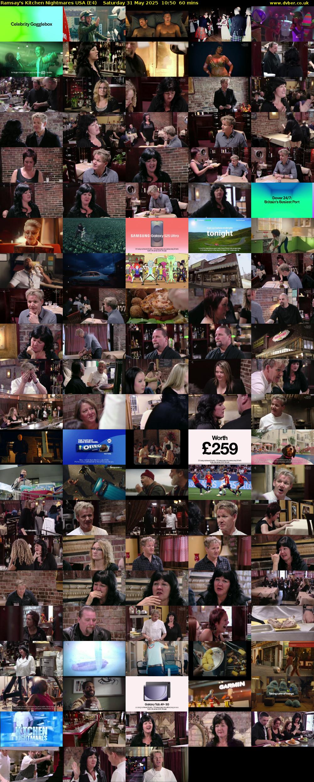 Ramsay's Kitchen Nightmares USA (E4) Saturday 31 May 2025 10:50 - 11:50