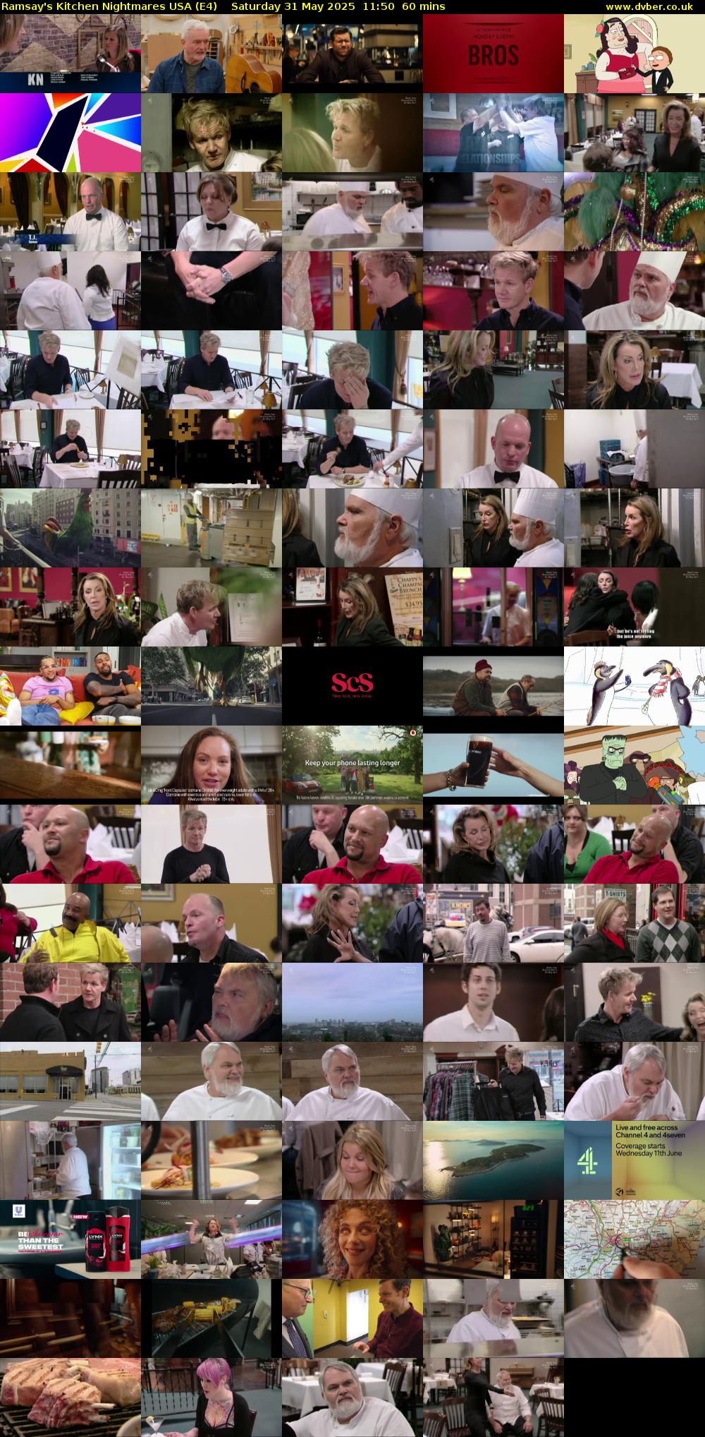 Ramsay's Kitchen Nightmares USA (E4) Saturday 31 May 2025 11:50 - 12:50