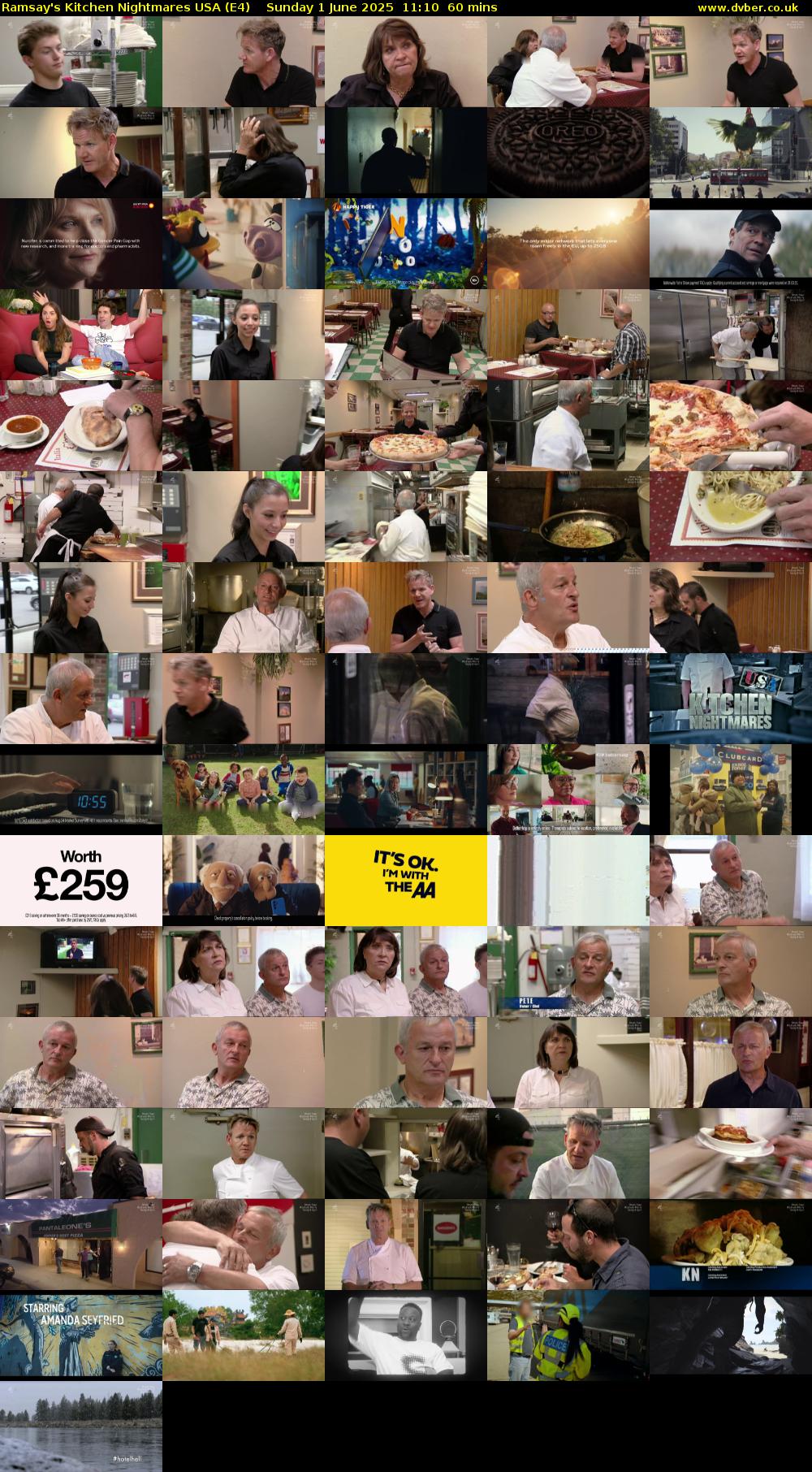 Ramsay's Kitchen Nightmares USA (E4) Sunday 1 June 2025 11:10 - 12:10