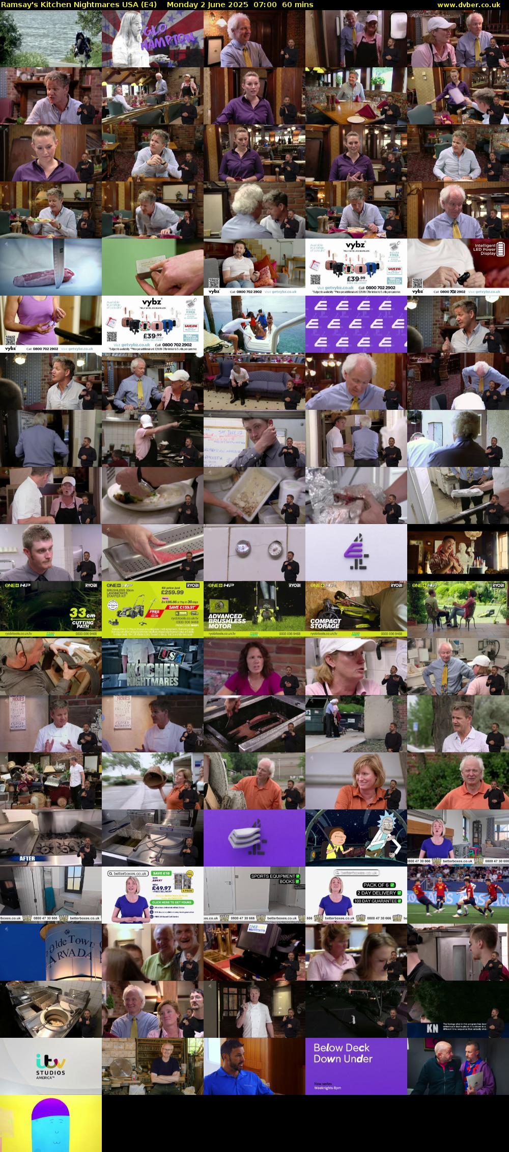 Ramsay's Kitchen Nightmares USA (E4) Monday 2 June 2025 07:00 - 08:00