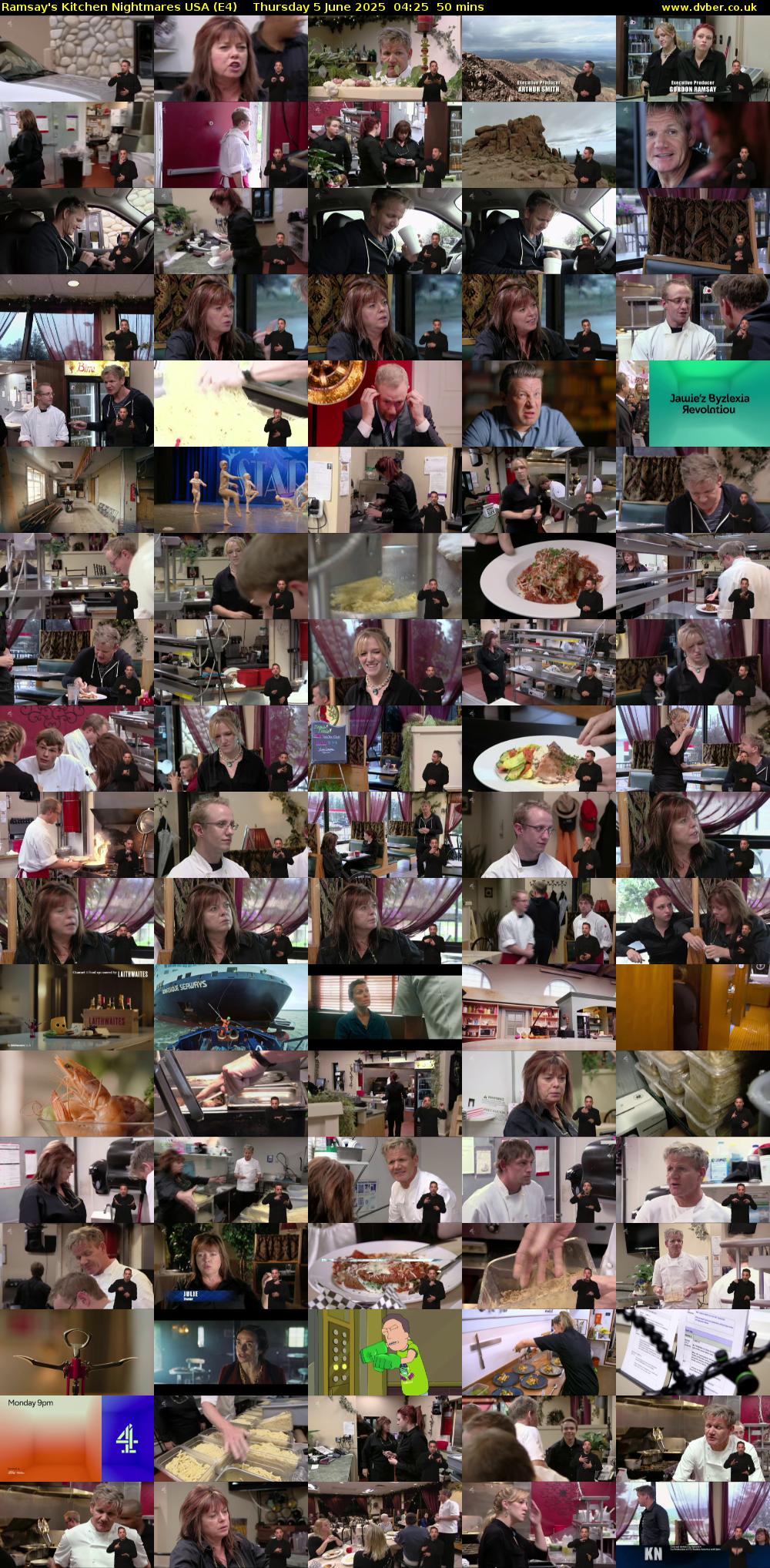 Ramsay's Kitchen Nightmares USA (E4) Thursday 5 June 2025 04:25 - 05:15