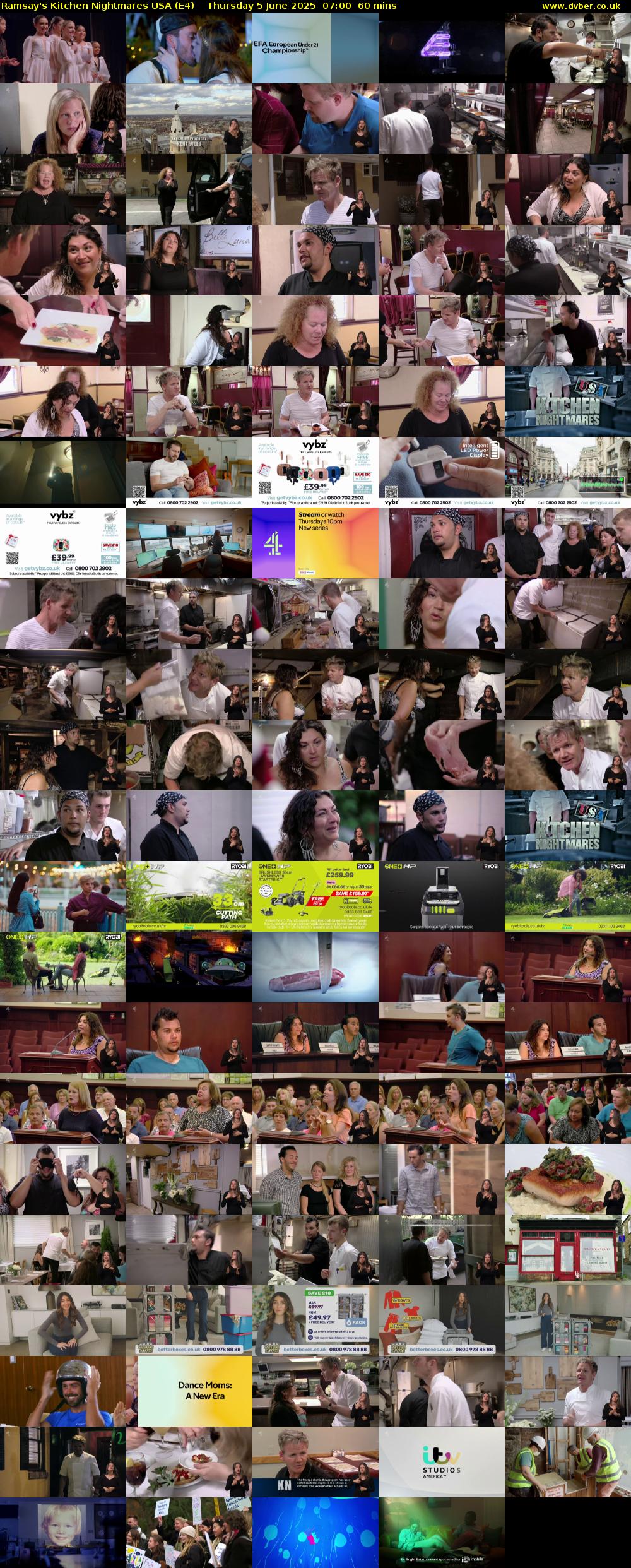 Ramsay's Kitchen Nightmares USA (E4) Thursday 5 June 2025 07:00 - 08:00