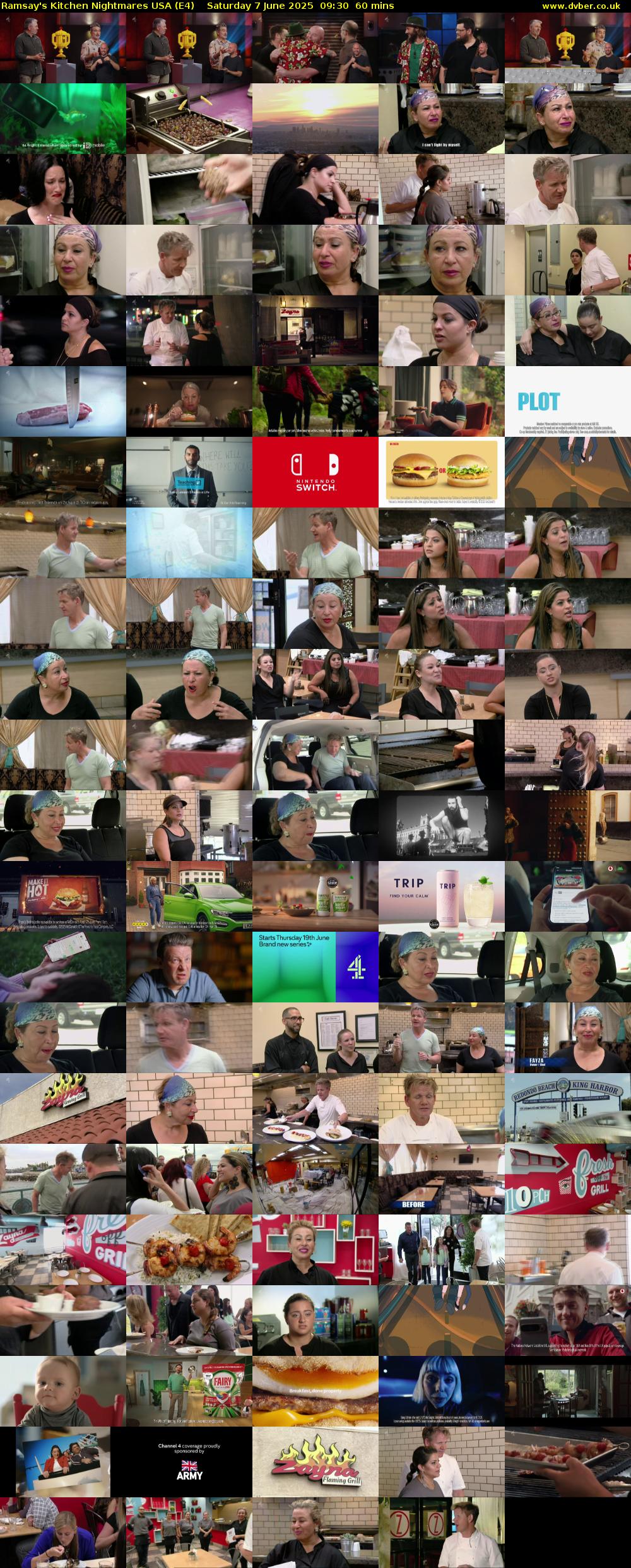 Ramsay's Kitchen Nightmares USA (E4) Saturday 7 June 2025 09:30 - 10:30