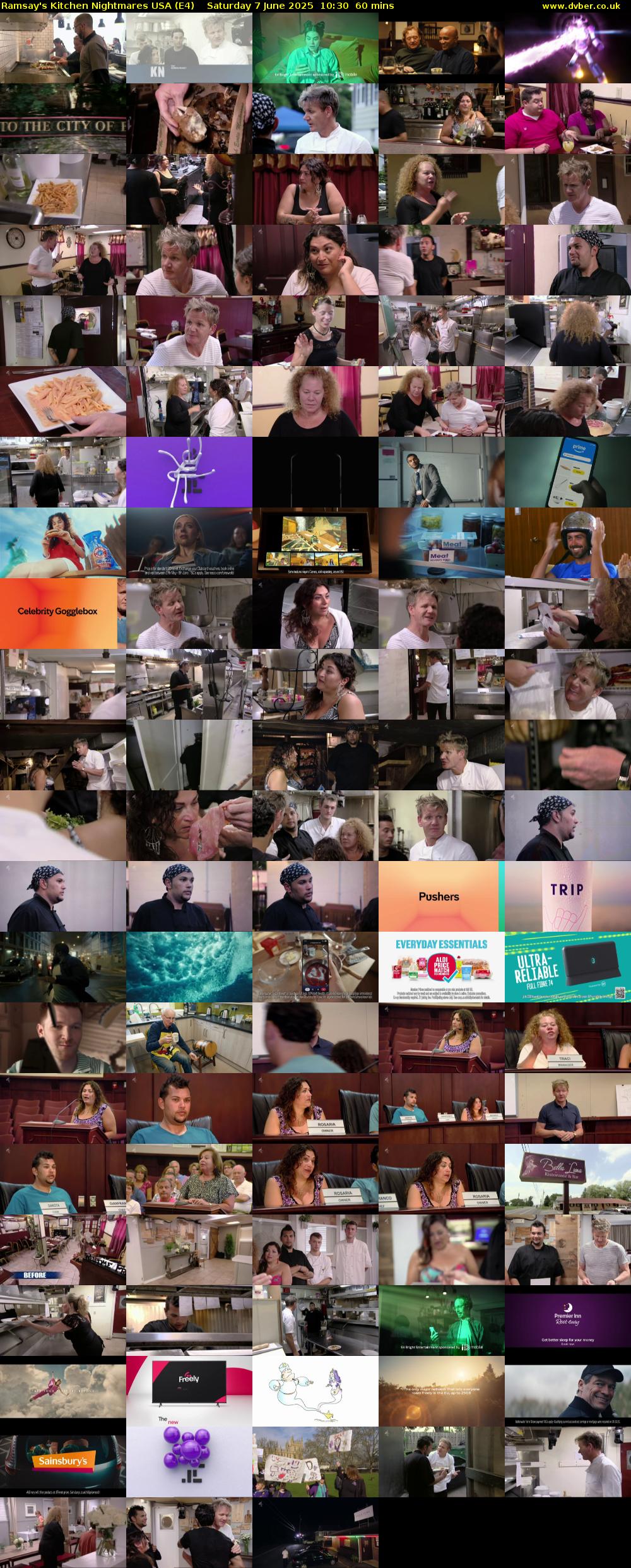 Ramsay's Kitchen Nightmares USA (E4) Saturday 7 June 2025 10:30 - 11:30