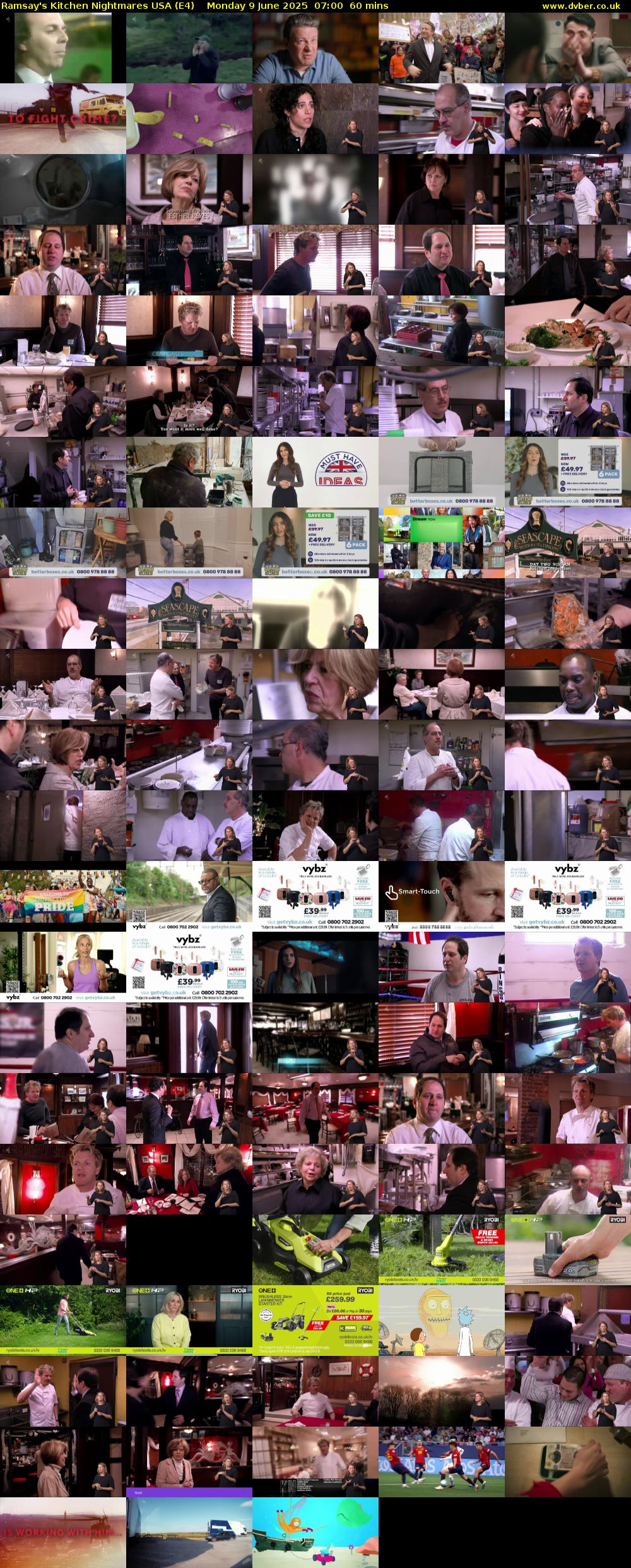Ramsay's Kitchen Nightmares USA (E4) Monday 9 June 2025 07:00 - 08:00