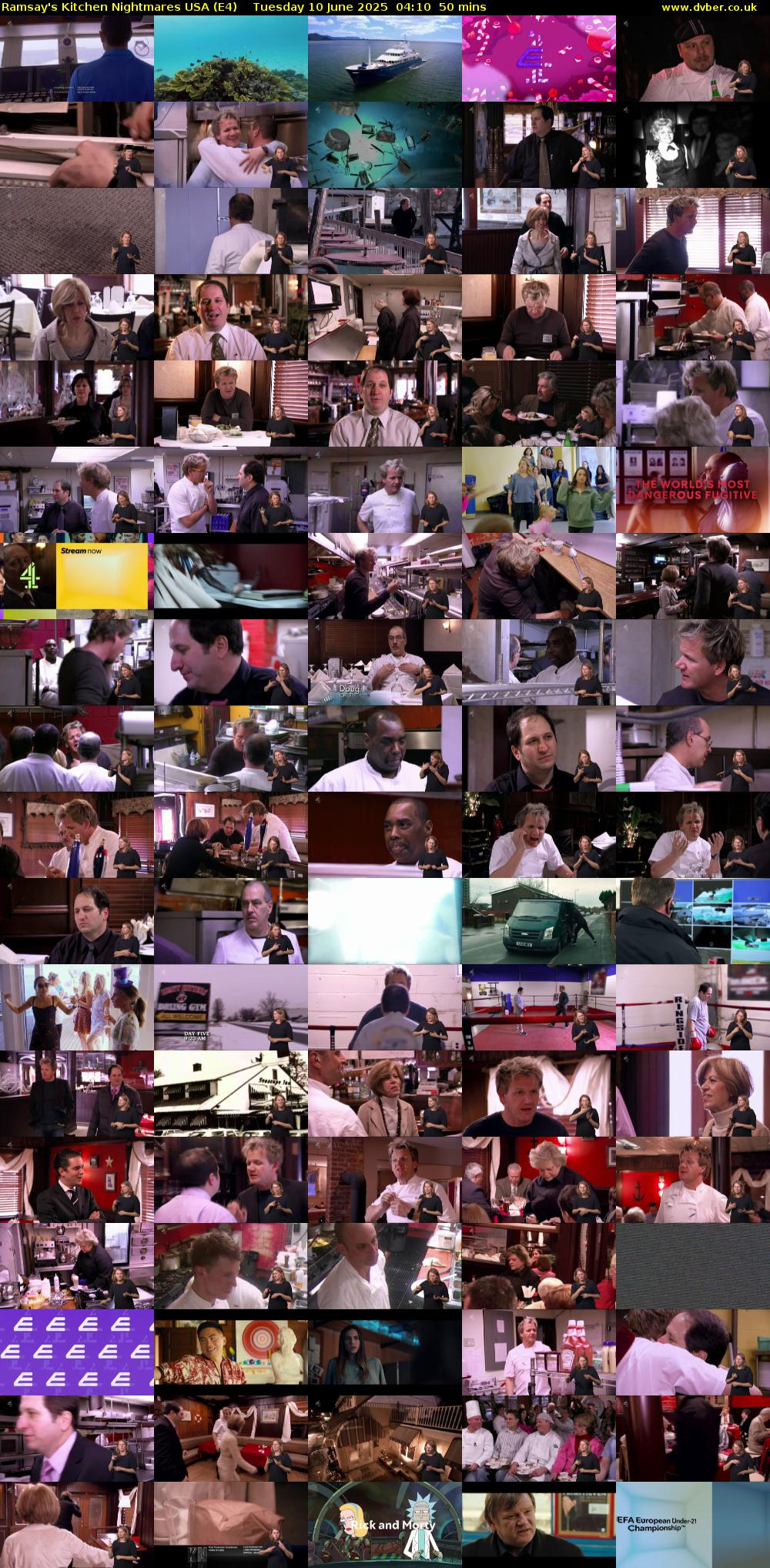 Ramsay's Kitchen Nightmares USA (E4) Tuesday 10 June 2025 04:10 - 05:00