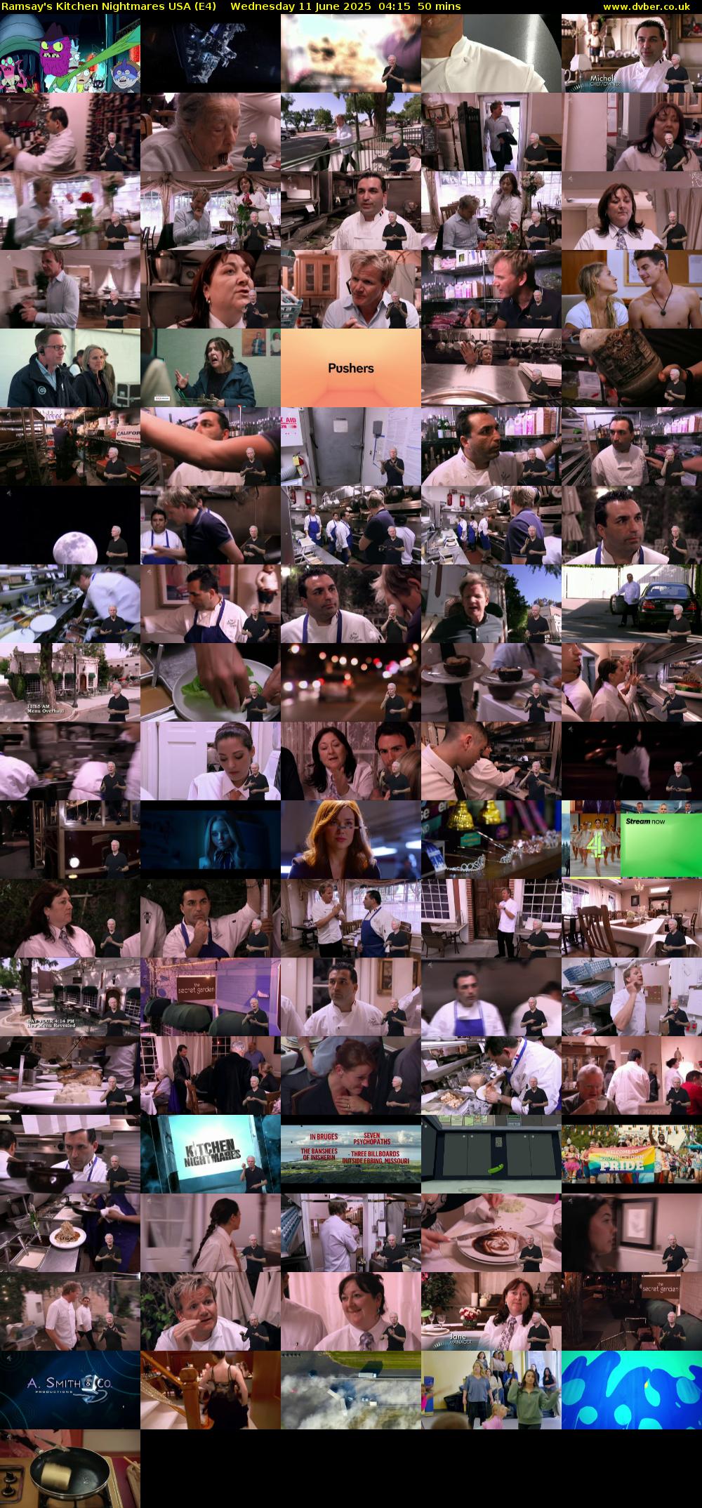 Ramsay's Kitchen Nightmares USA (E4) Wednesday 11 June 2025 04:15 - 05:05