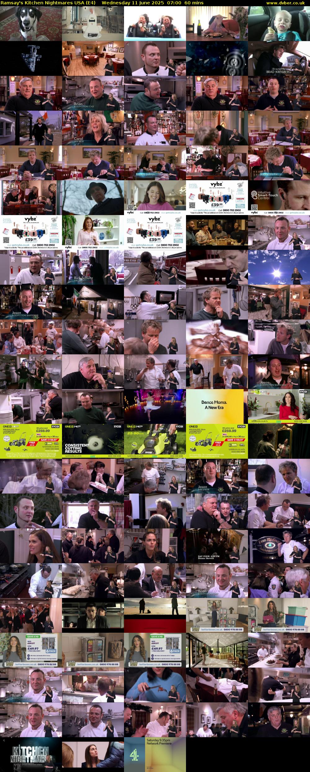 Ramsay's Kitchen Nightmares USA (E4) Wednesday 11 June 2025 07:00 - 08:00