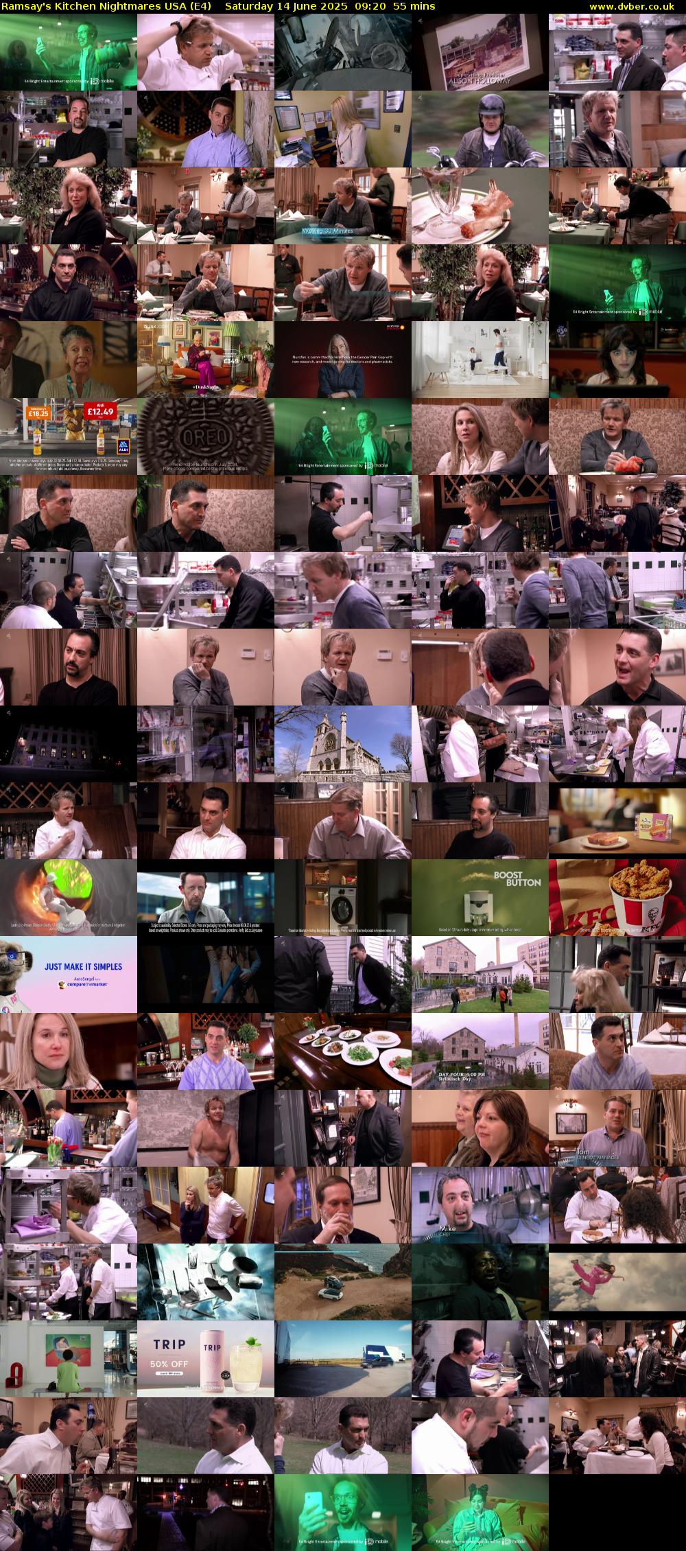 Ramsay's Kitchen Nightmares USA (E4) Saturday 14 June 2025 09:20 - 10:15
