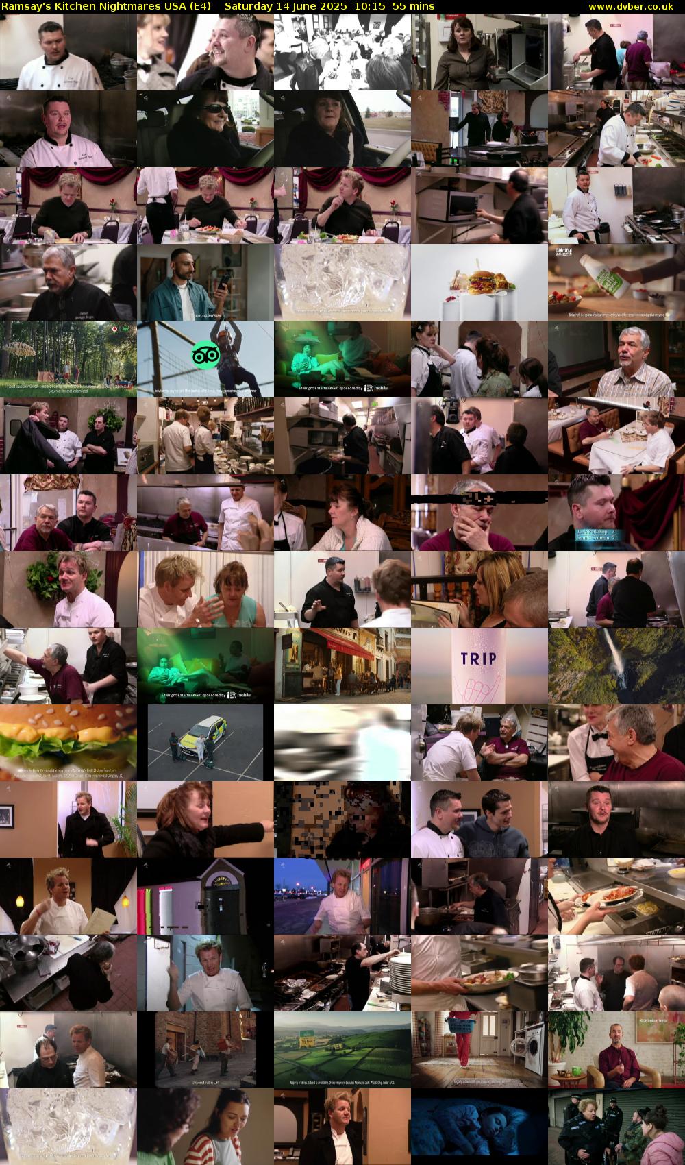 Ramsay's Kitchen Nightmares USA (E4) Saturday 14 June 2025 10:15 - 11:10
