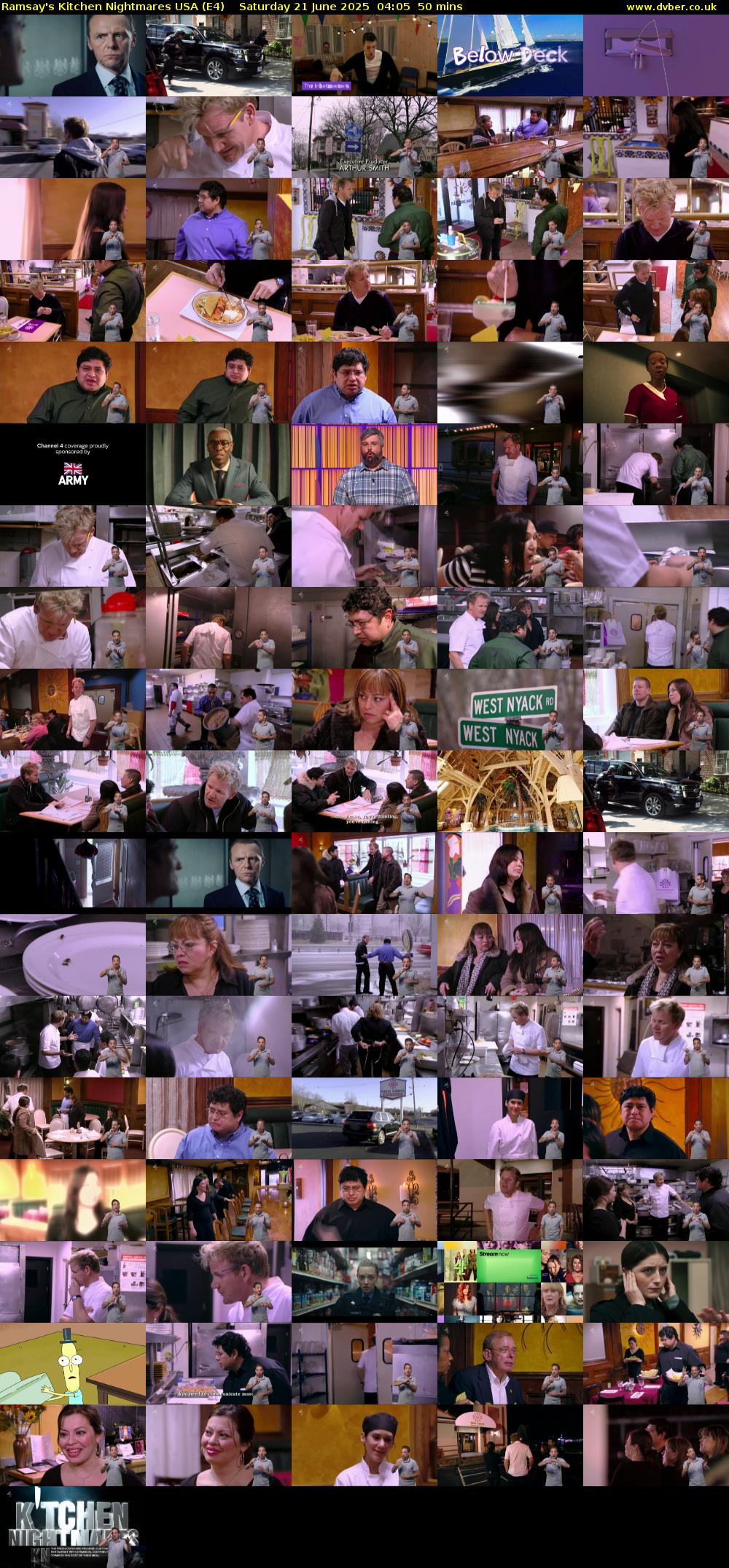 Ramsay's Kitchen Nightmares USA (E4) Saturday 21 June 2025 04:05 - 04:55