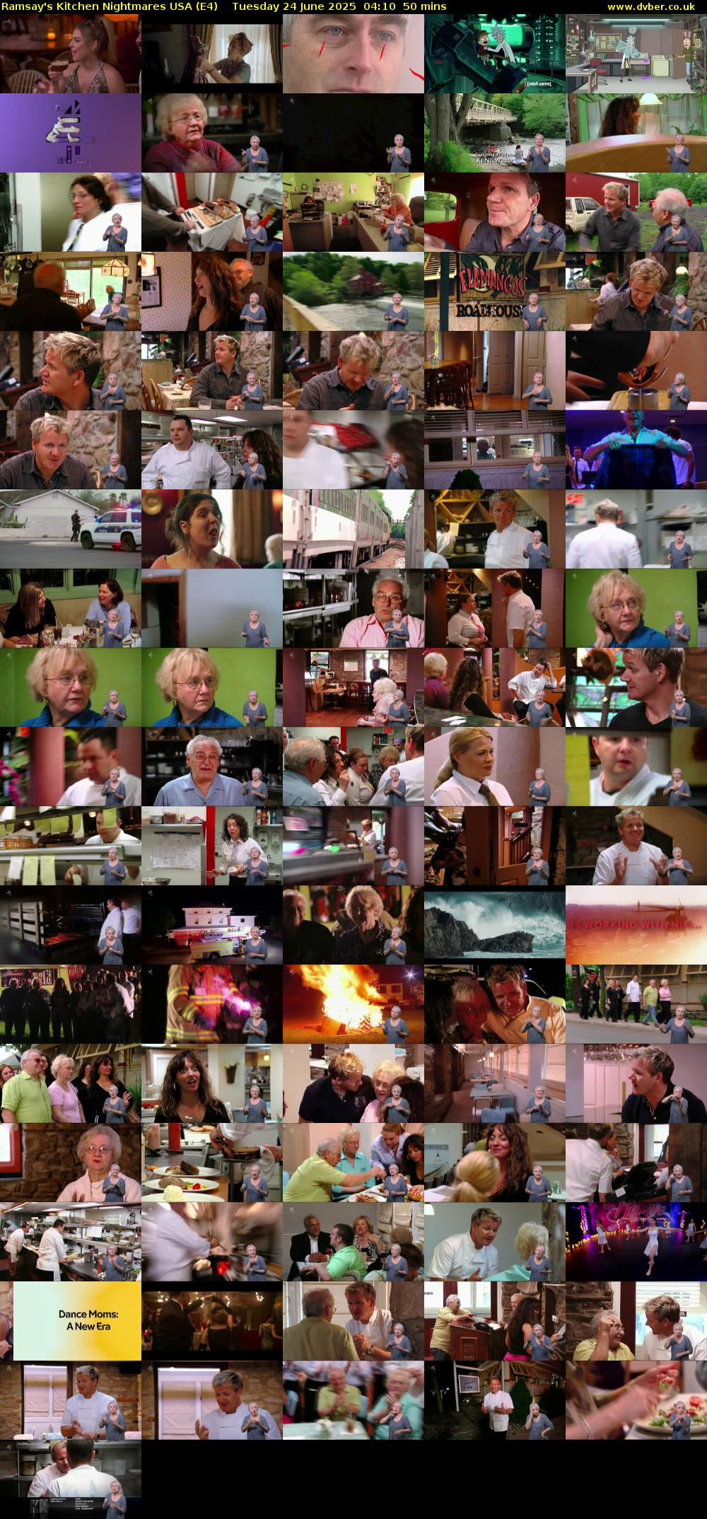 Ramsay's Kitchen Nightmares USA (E4) Tuesday 24 June 2025 04:10 - 05:00