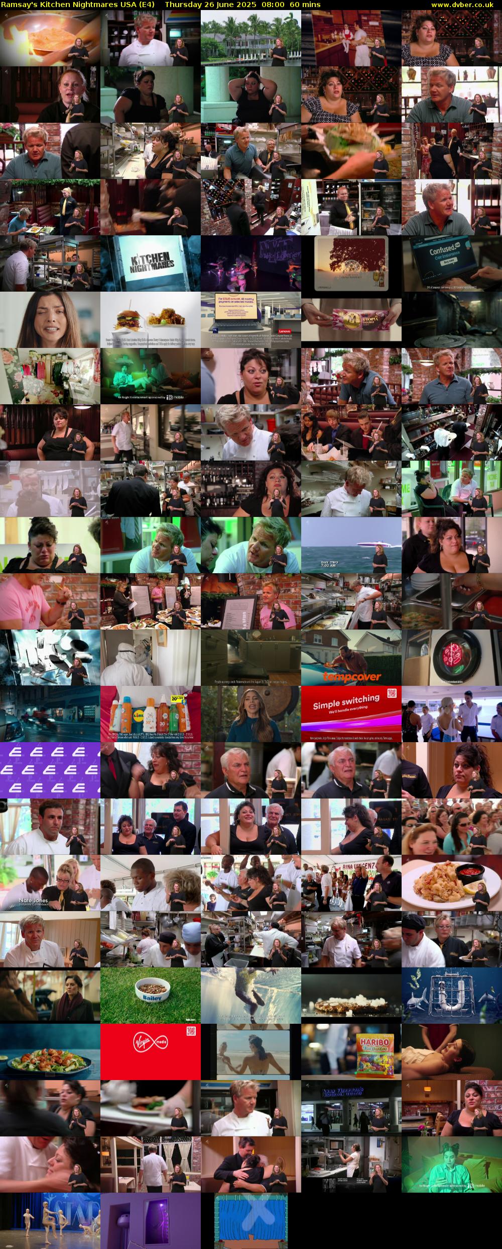 Ramsay's Kitchen Nightmares USA (E4) Thursday 26 June 2025 08:00 - 09:00