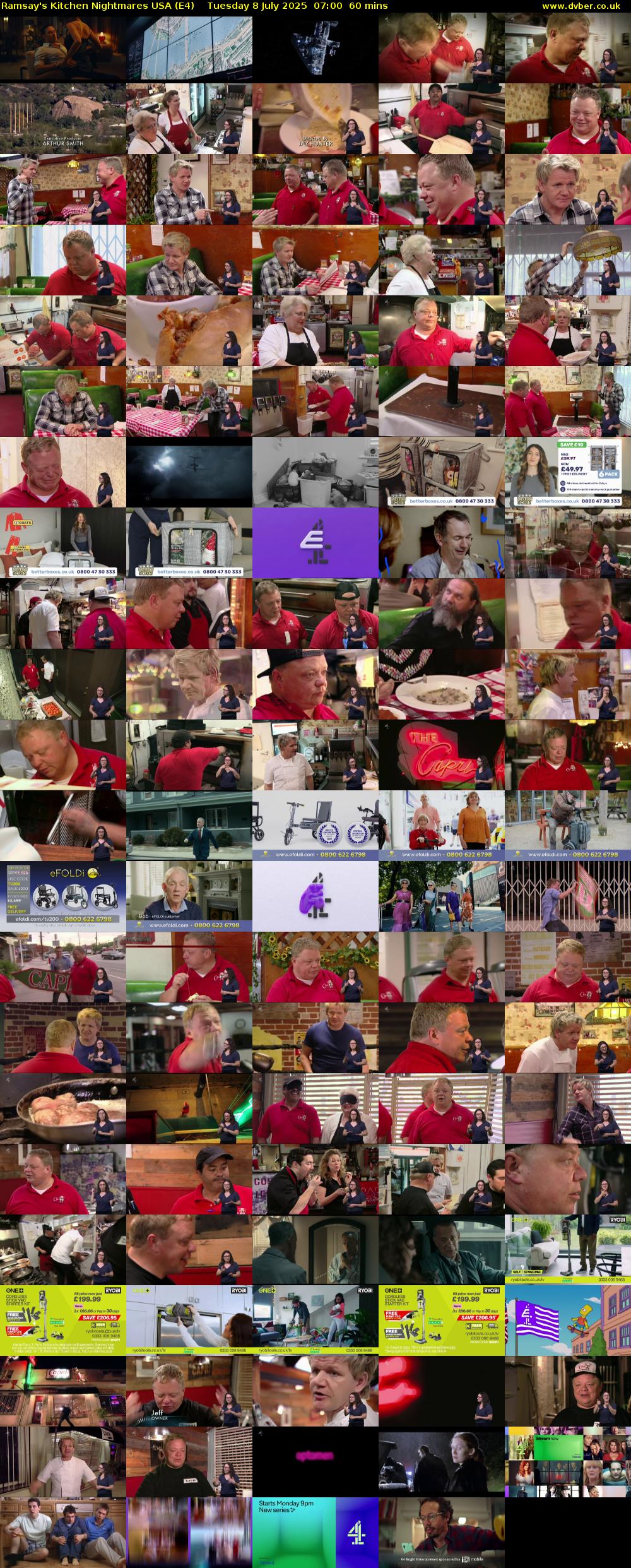 Ramsay's Kitchen Nightmares USA (E4) Tuesday 8 July 2025 07:00 - 08:00