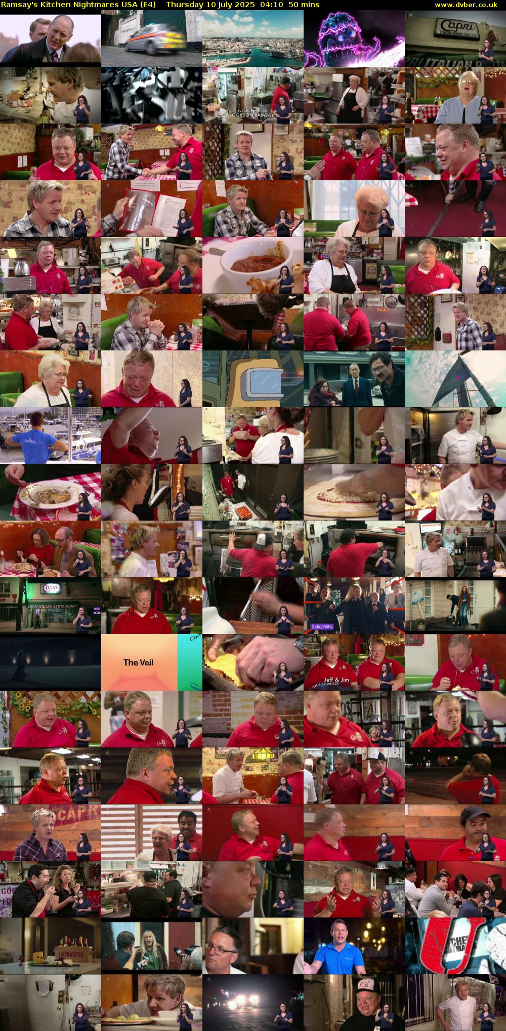 Ramsay's Kitchen Nightmares USA (E4) Thursday 10 July 2025 04:10 - 05:00
