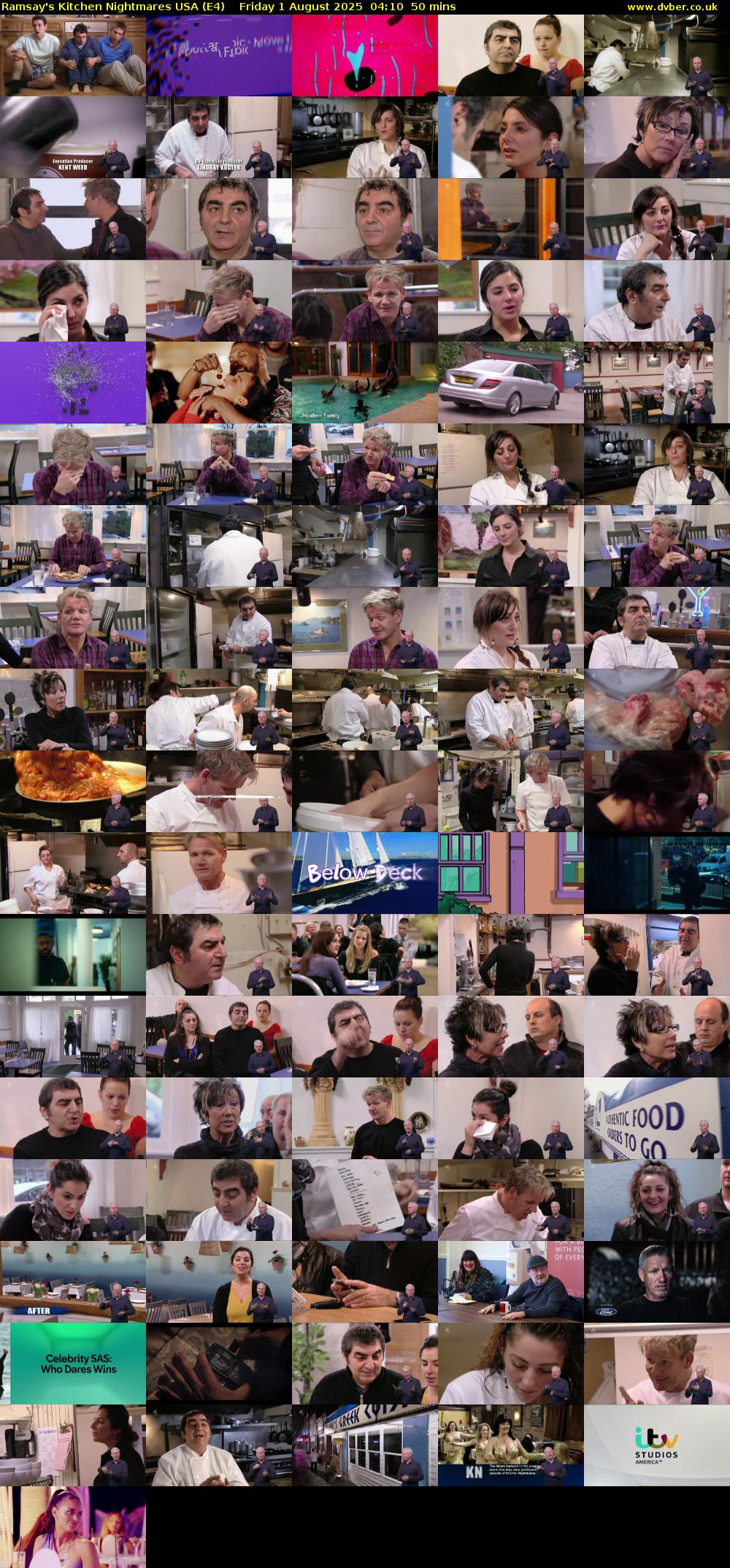 Ramsay's Kitchen Nightmares USA (E4) Friday 1 August 2025 04:10 - 05:00