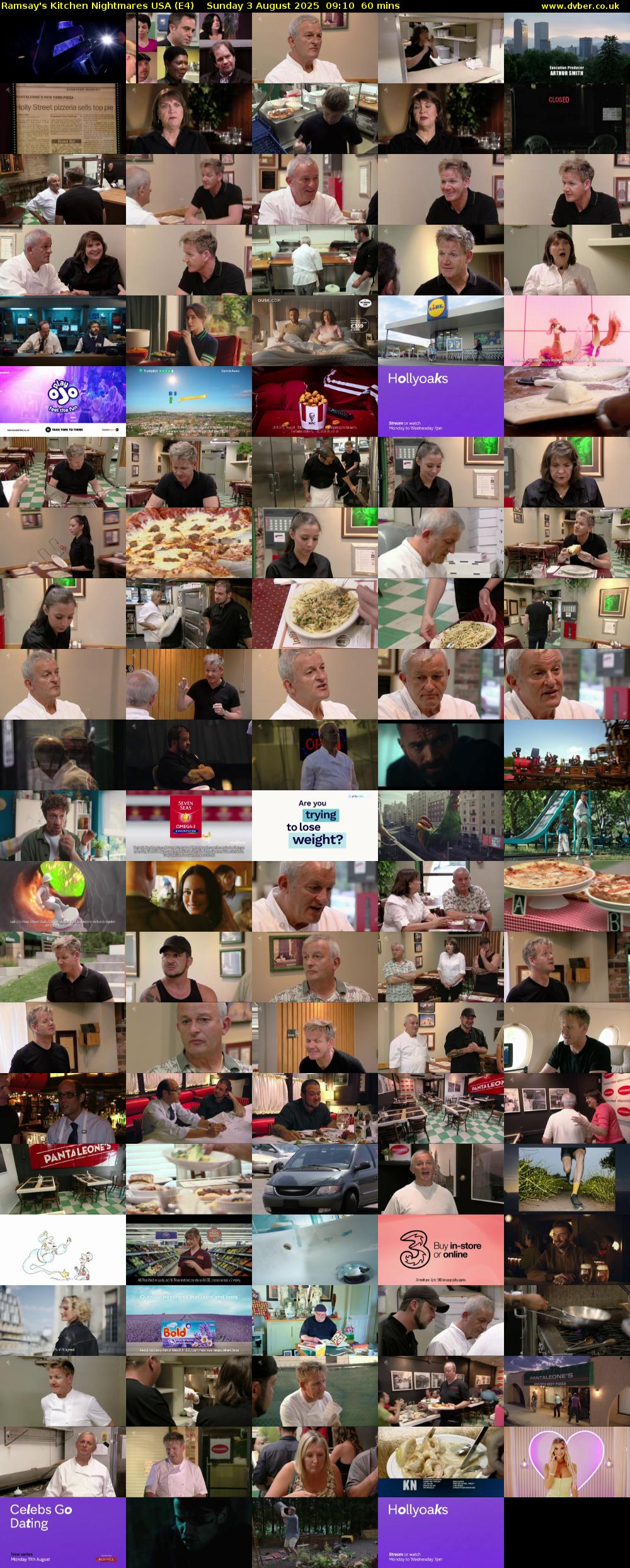 Ramsay's Kitchen Nightmares USA (E4) Sunday 3 August 2025 09:10 - 10:10