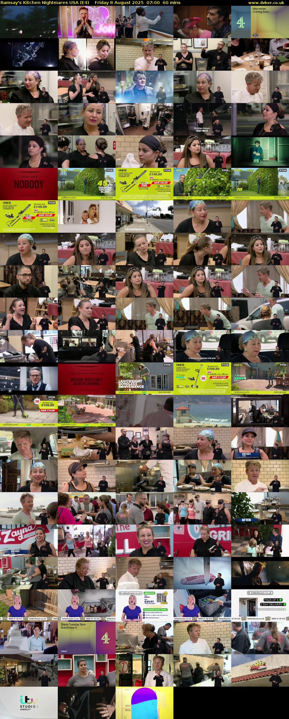Ramsay's Kitchen Nightmares USA (E4) Friday 8 August 2025 07:00 - 08:00