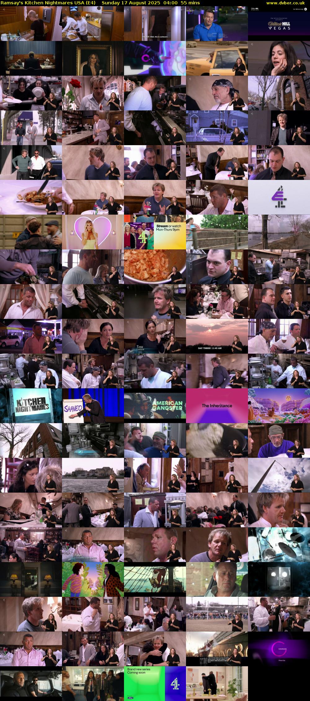Ramsay's Kitchen Nightmares USA (E4) Sunday 17 August 2025 04:00 - 04:55