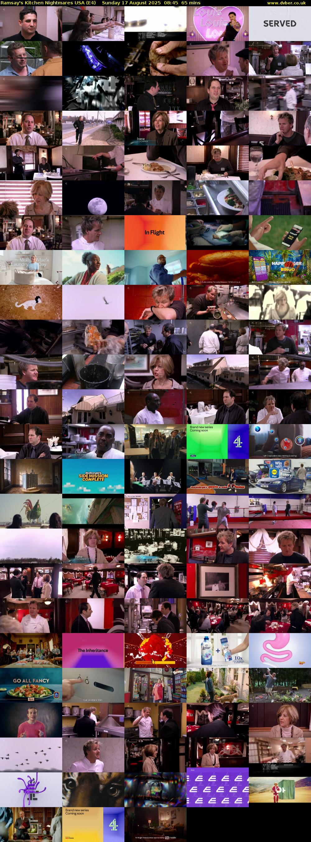Ramsay's Kitchen Nightmares USA (E4) Sunday 17 August 2025 08:45 - 09:50
