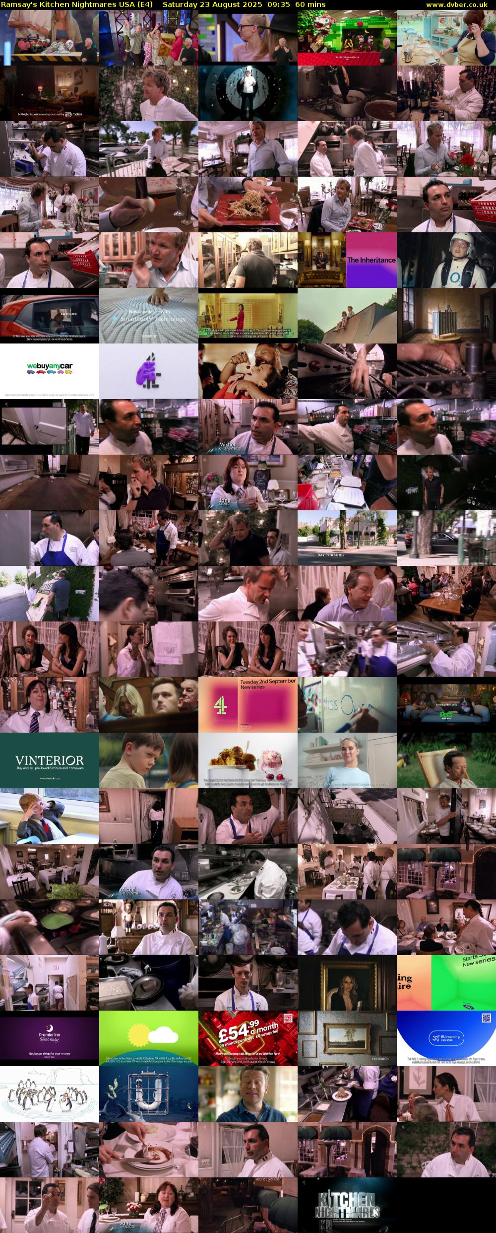 Ramsay's Kitchen Nightmares USA (E4) Saturday 23 August 2025 09:35 - 10:35