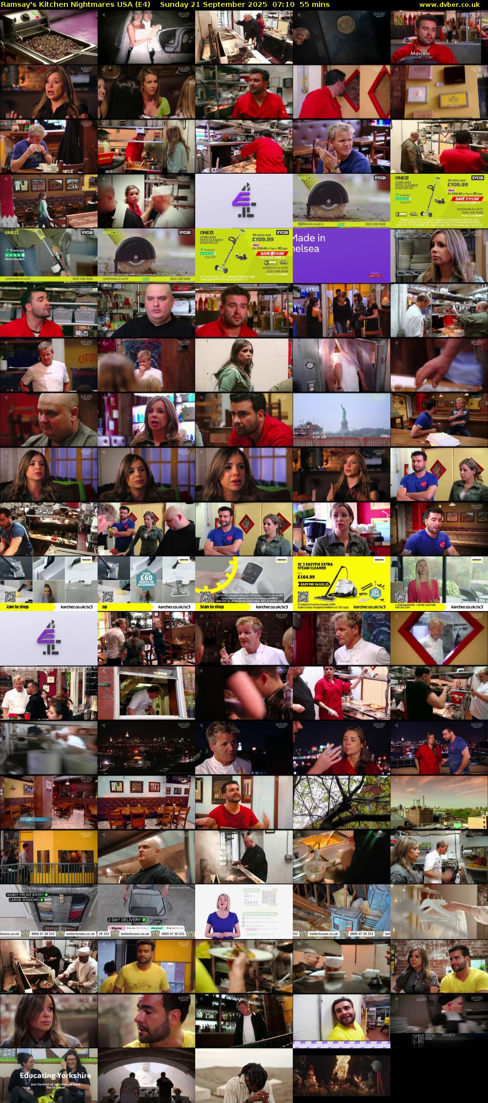 Ramsay's Kitchen Nightmares USA (E4) Sunday 21 September 2025 07:10 - 08:05