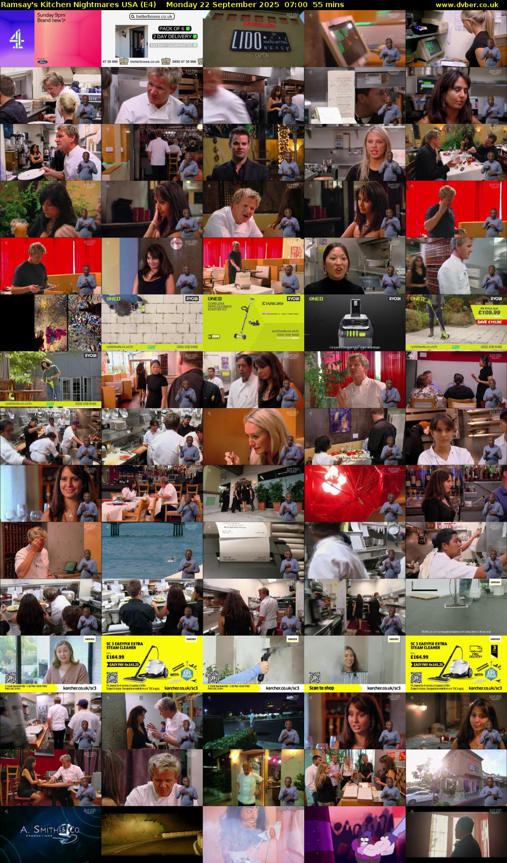 Ramsay's Kitchen Nightmares USA (E4) Monday 22 September 2025 07:00 - 07:55