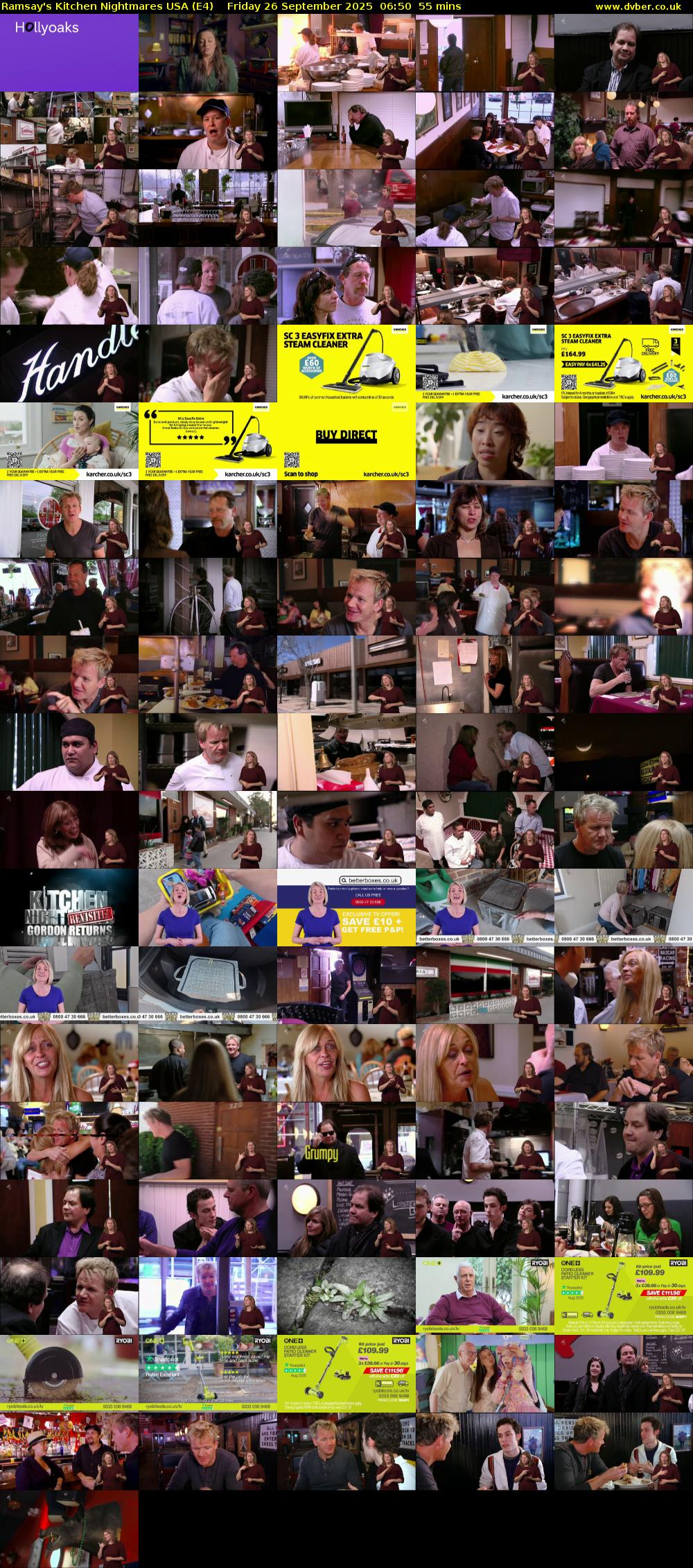 Ramsay's Kitchen Nightmares USA (E4) Friday 26 September 2025 06:50 - 07:45