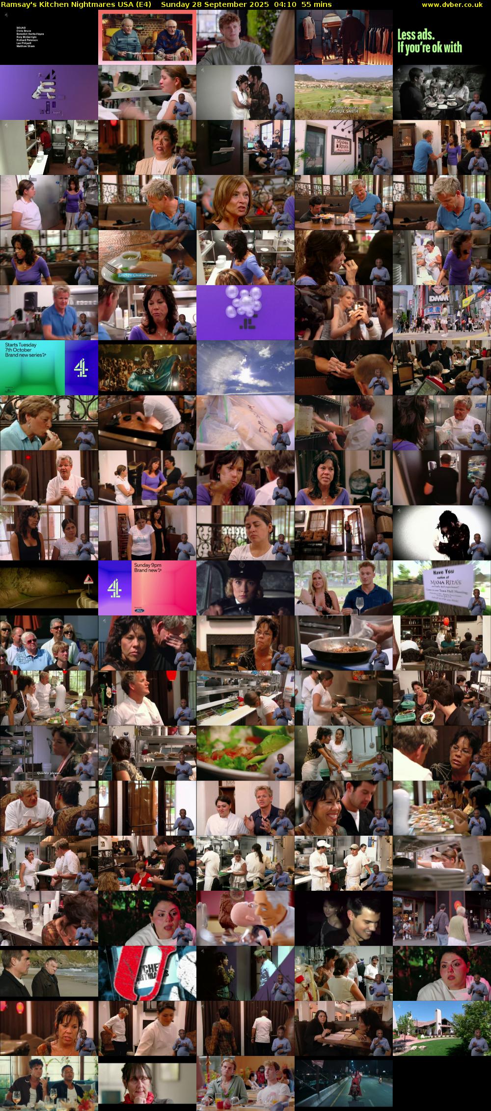 Ramsay's Kitchen Nightmares USA (E4) Sunday 28 September 2025 04:10 - 05:05
