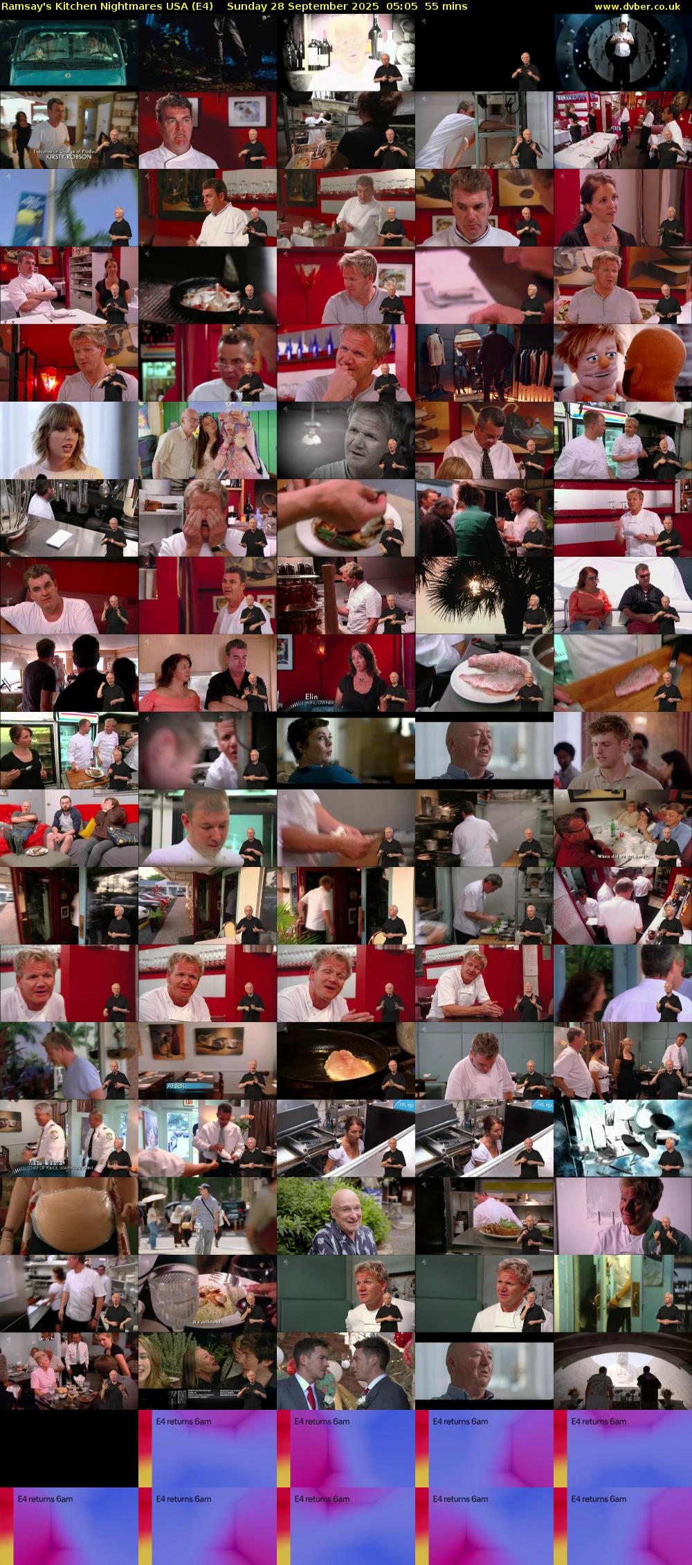 Ramsay's Kitchen Nightmares USA (E4) Sunday 28 September 2025 05:05 - 06:00