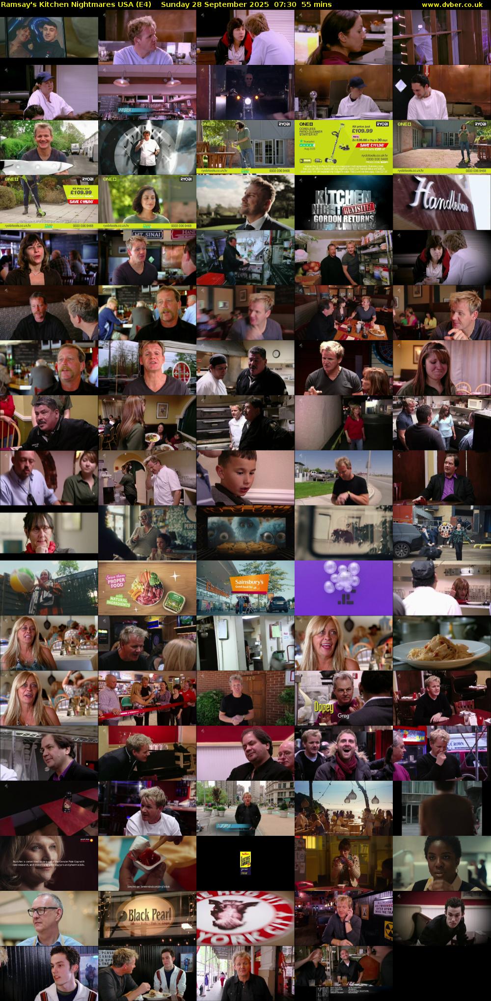 Ramsay's Kitchen Nightmares USA (E4) Sunday 28 September 2025 07:30 - 08:25