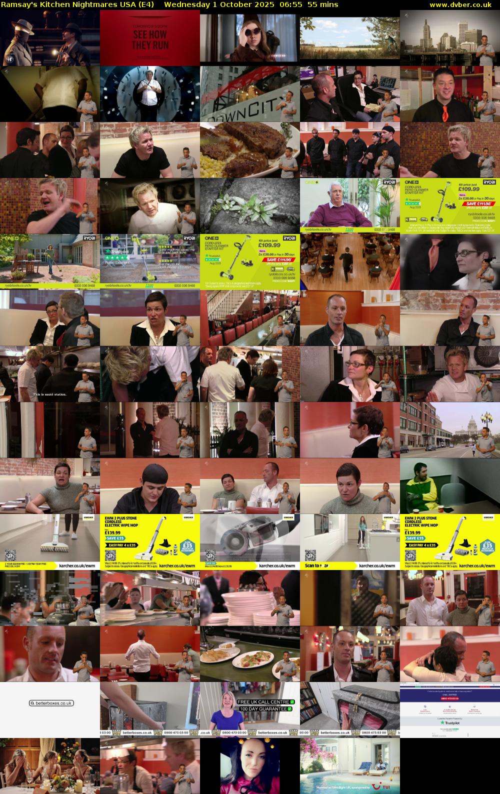 Ramsay's Kitchen Nightmares USA (E4) Wednesday 1 October 2025 06:55 - 07:50