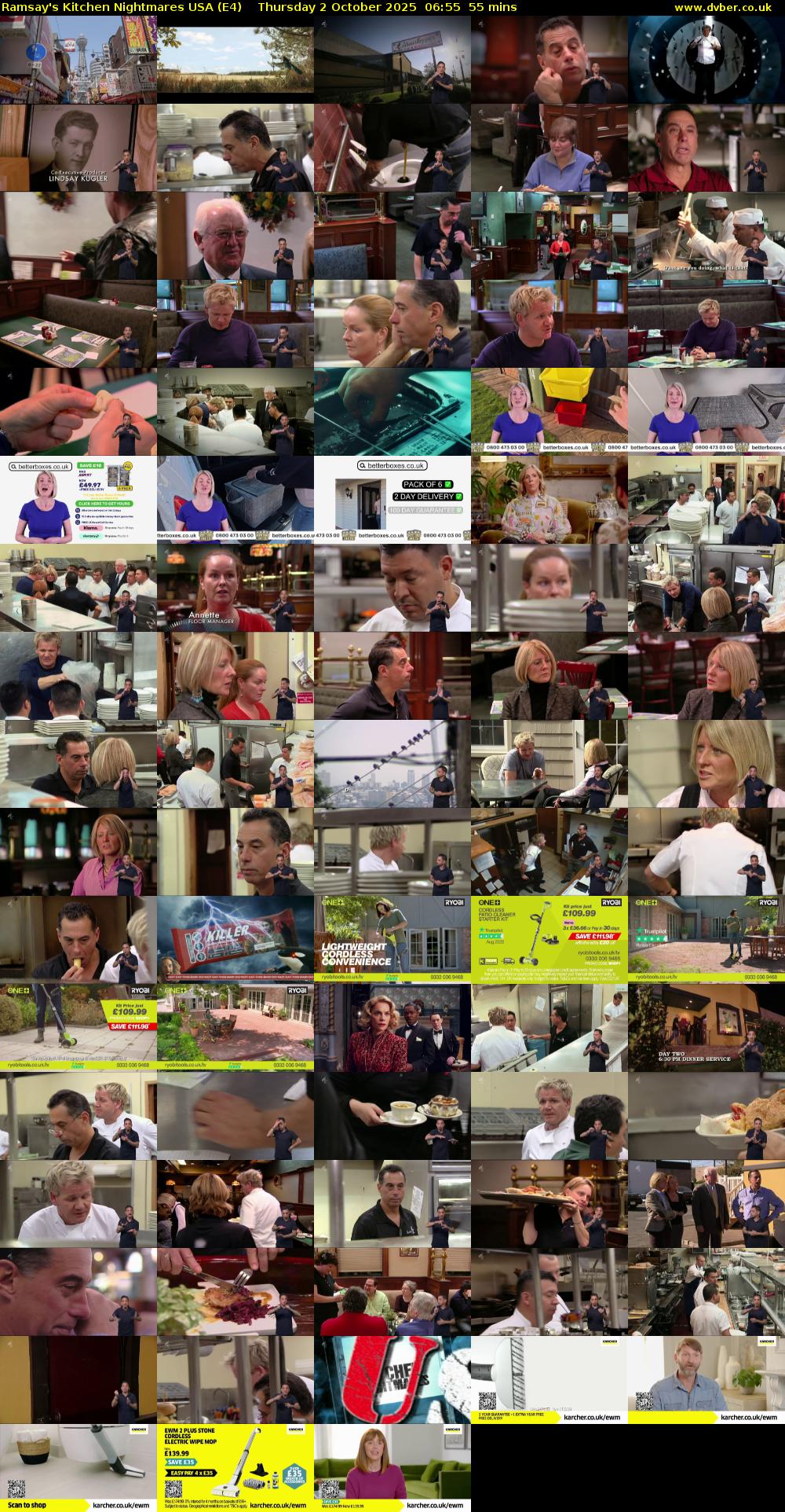 Ramsay's Kitchen Nightmares USA (E4) Thursday 2 October 2025 06:55 - 07:50