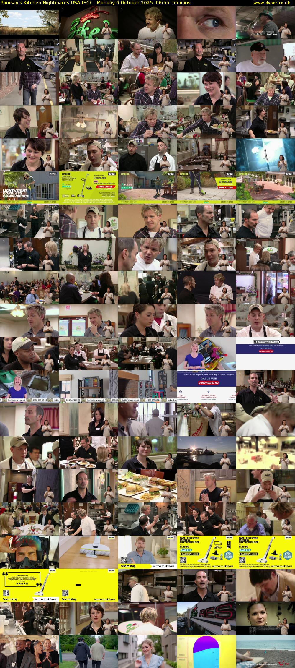 Ramsay's Kitchen Nightmares USA (E4) Monday 6 October 2025 06:55 - 07:50