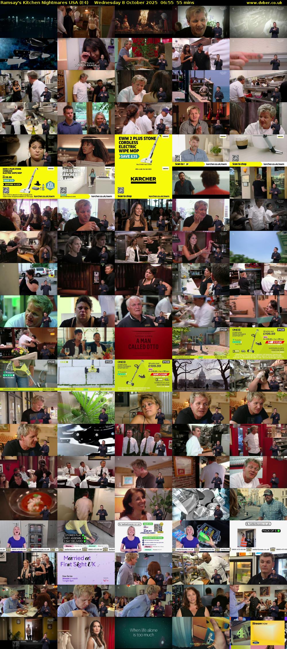 Ramsay's Kitchen Nightmares USA (E4) Wednesday 8 October 2025 06:55 - 07:50